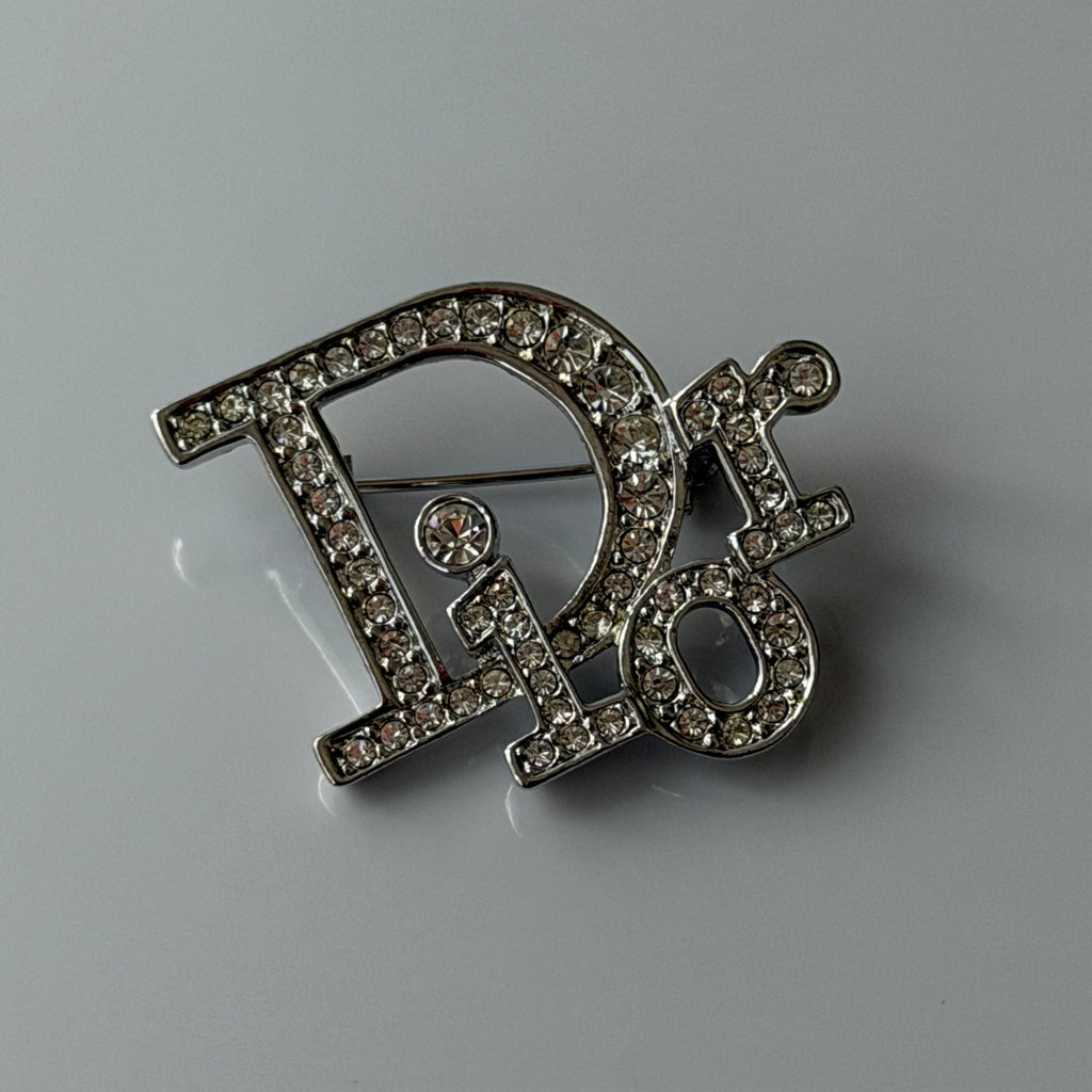 Christian Dior Crystal Brooch