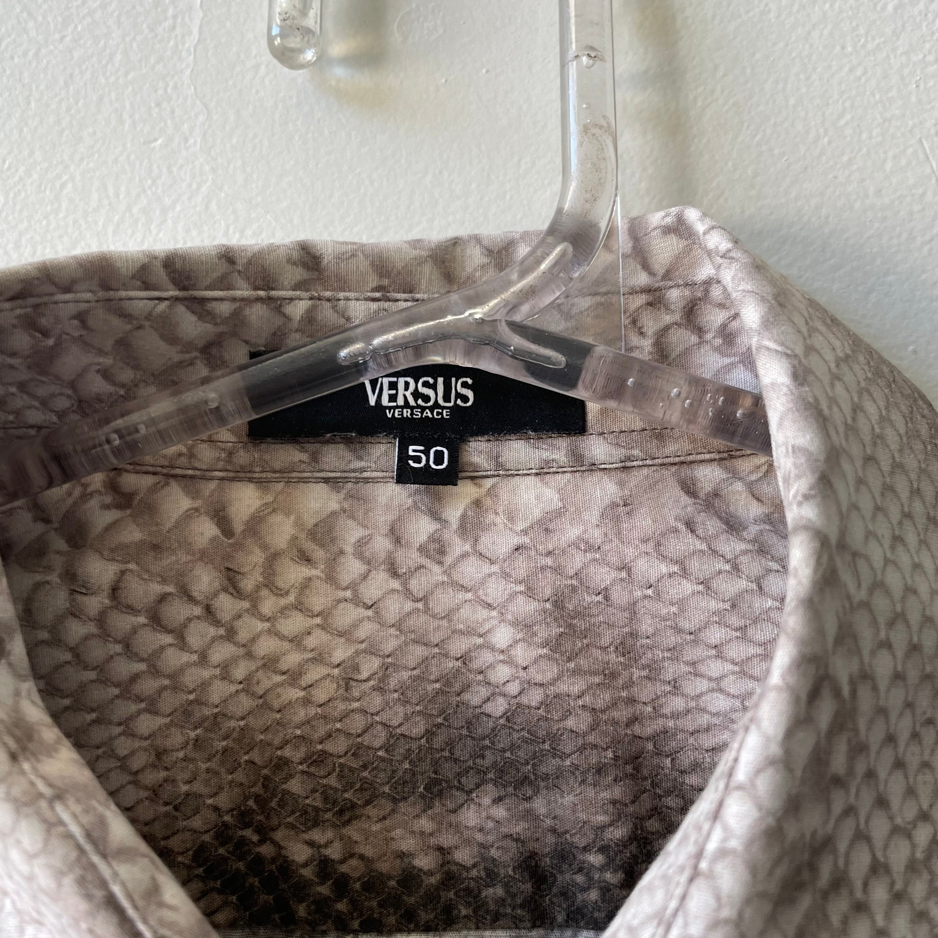 Versus Versace Snake Shirt