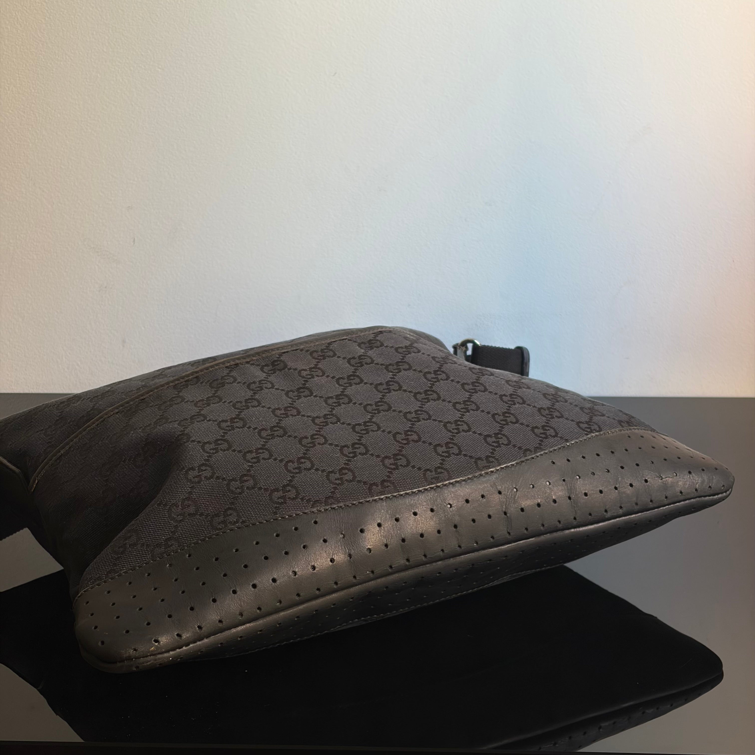 Gucci Monogram Messenger Bag