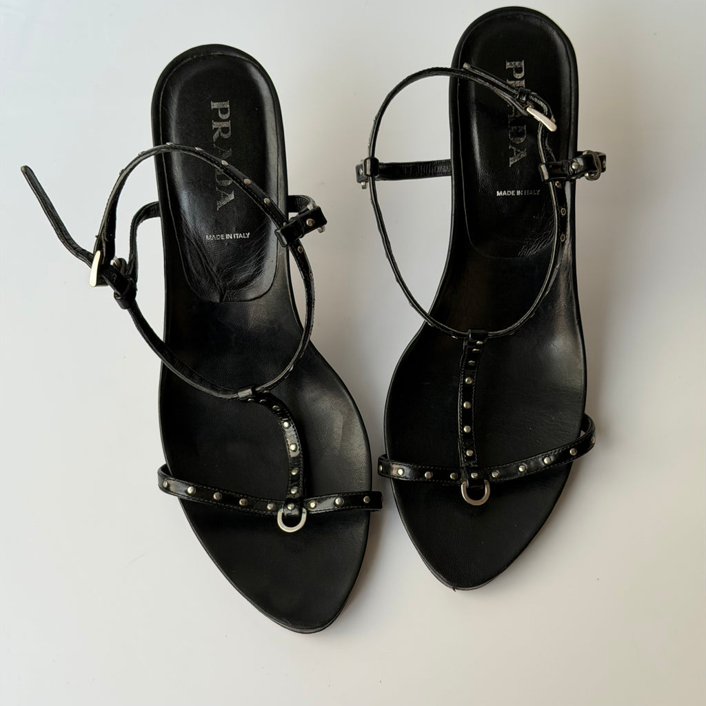 Prada Studs Heels