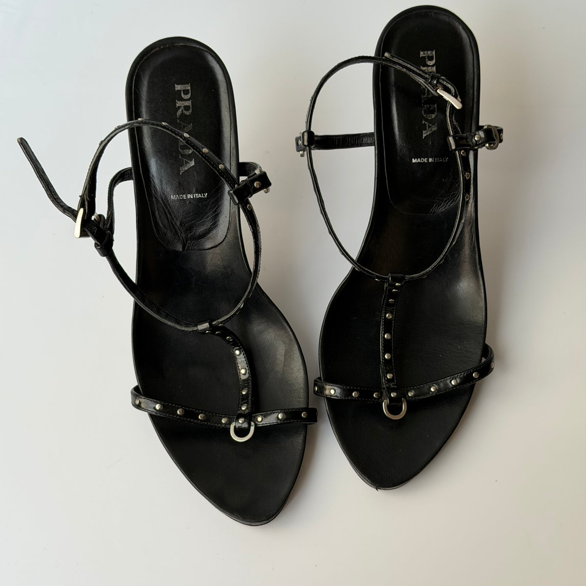 Prada Studs Heels