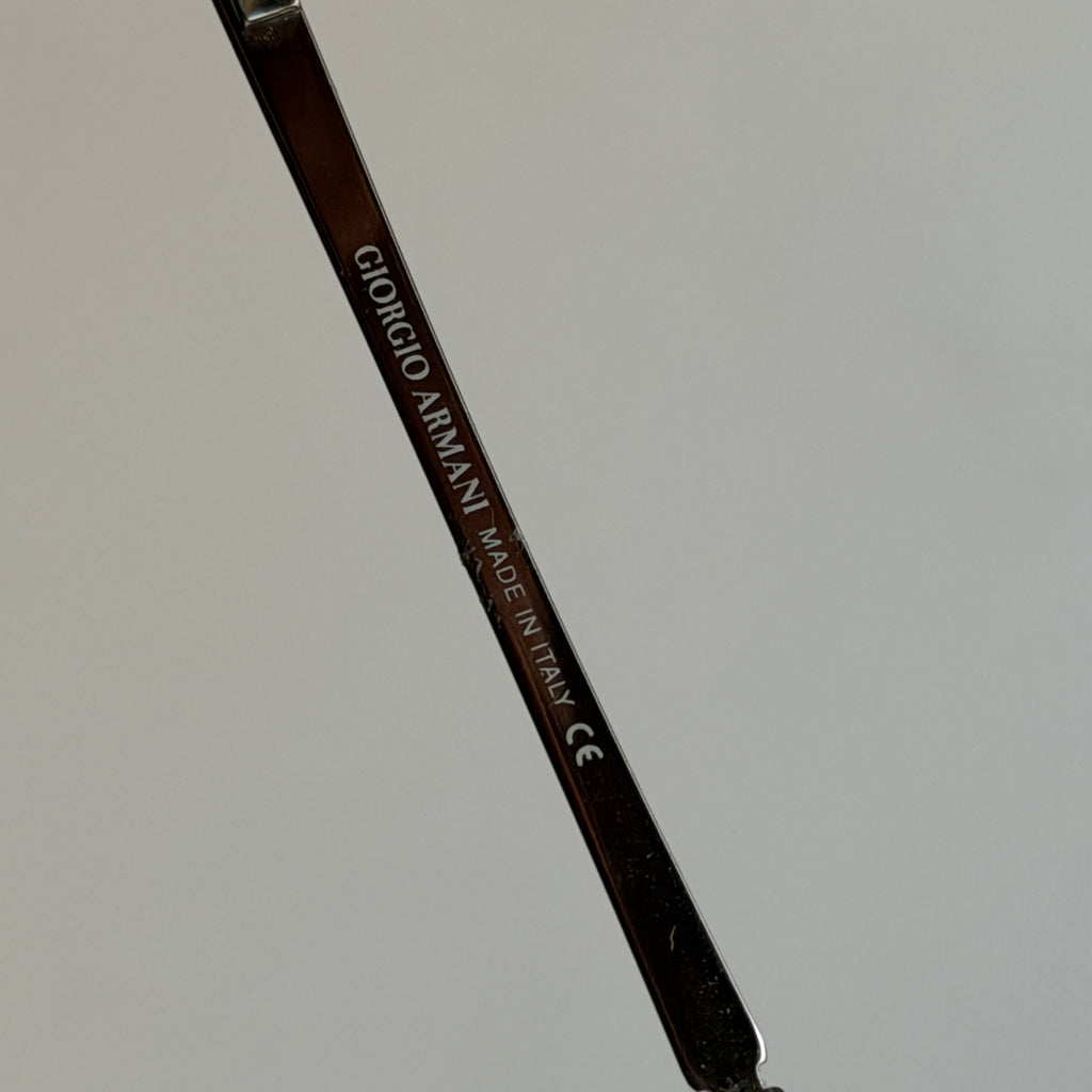 Giorgio Armani 90s Silver Sunglasses