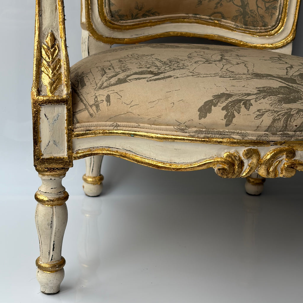 Cadeira Decorativa Louis XVI