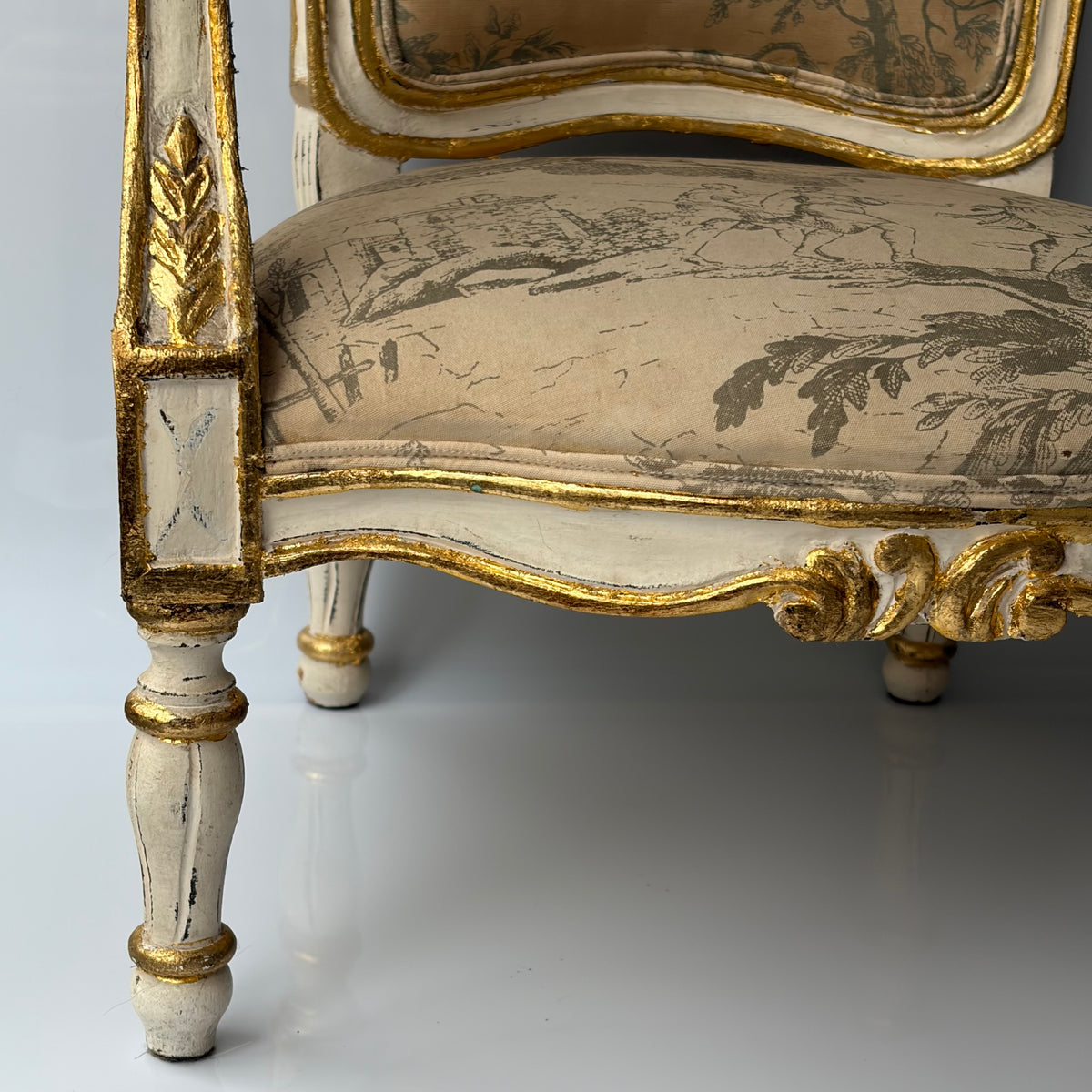 Cadeira Decorativa Louis XVI