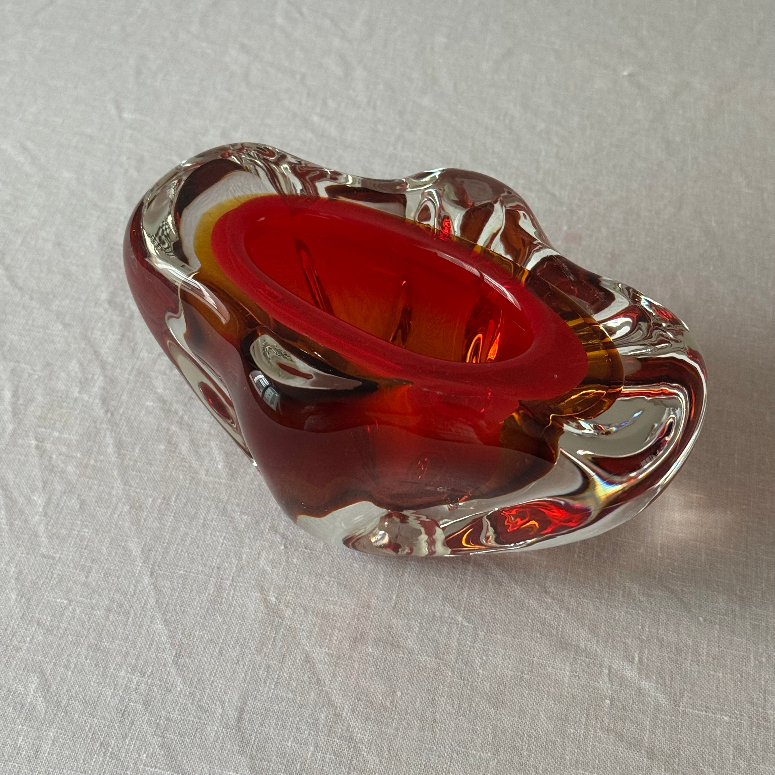 Vaso Murano Vermelho