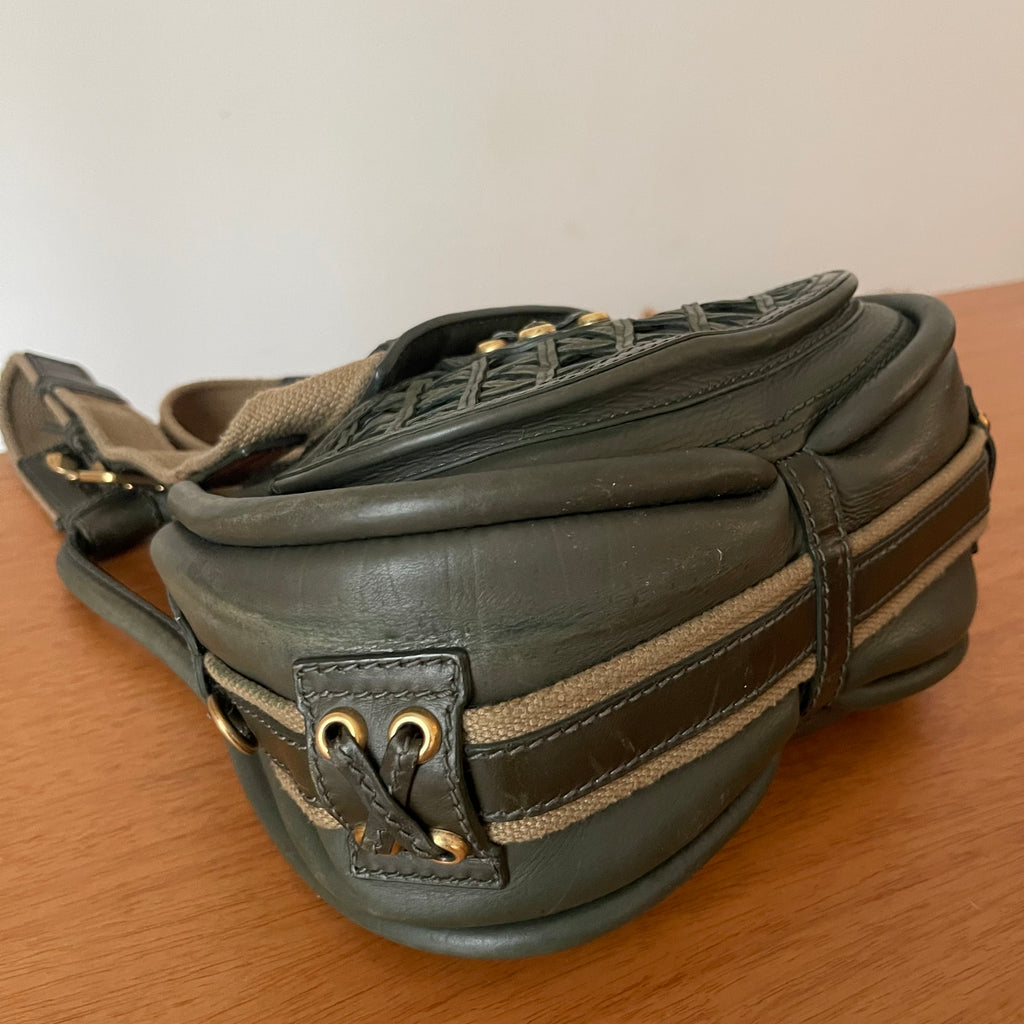 Christian Dior Lattice Crossbody Bag