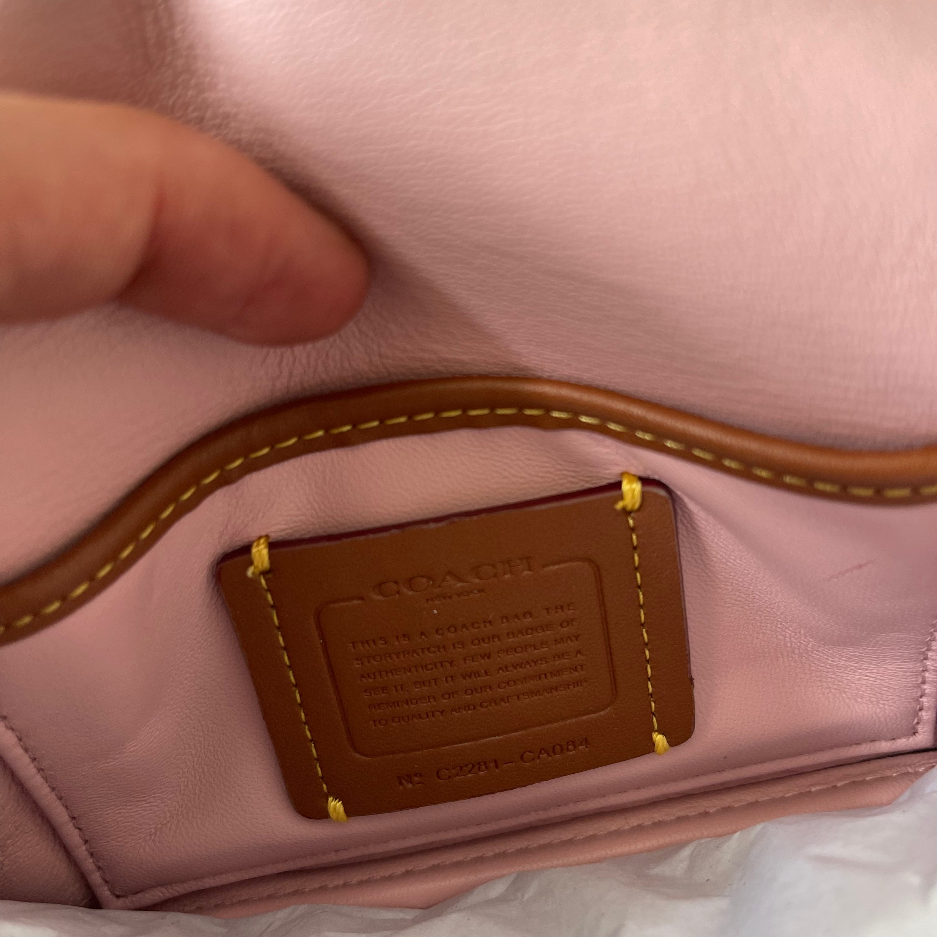 Coach Tabby 18 Rainbow Bag