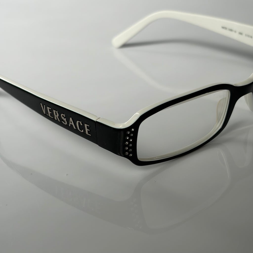 Versace Black Strass Glasses