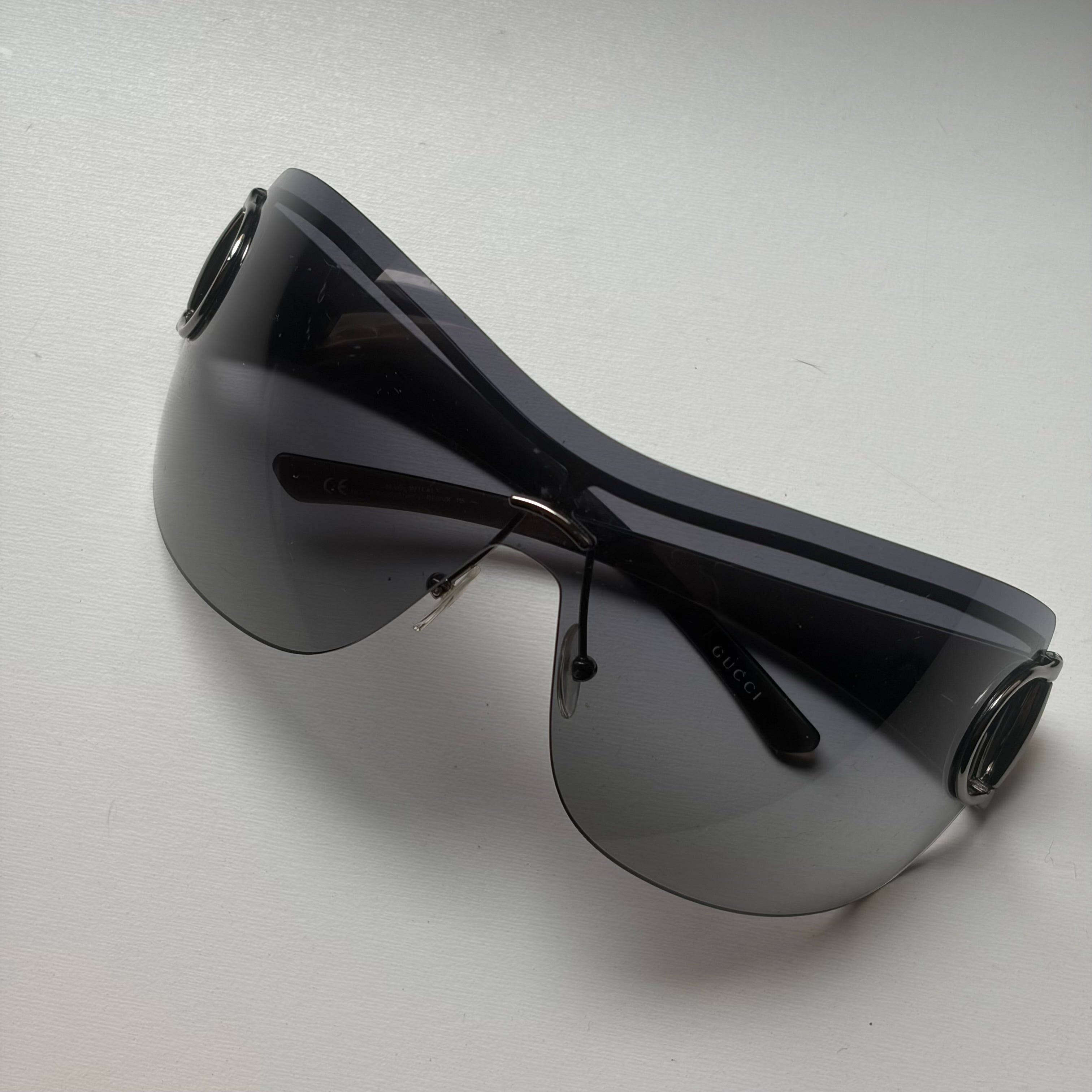 Gucci Horsebit Strass Sunglasses