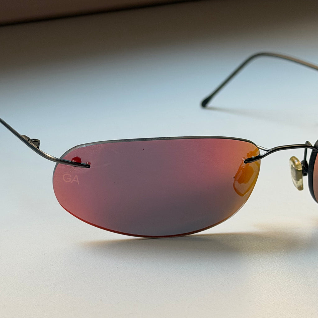 Giorgio Armani Red Sunglasses