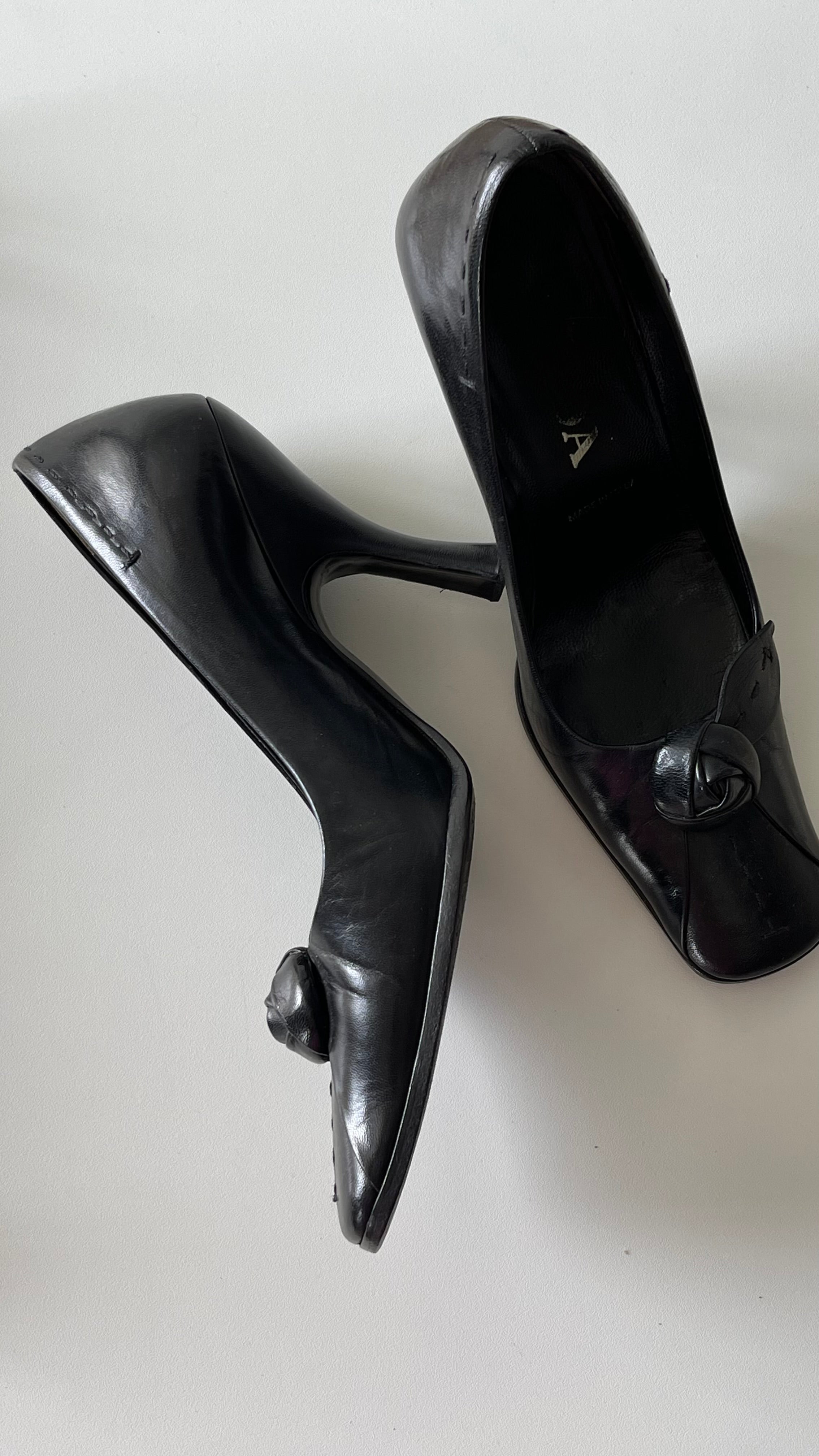 Prada Leather Vintage Heels