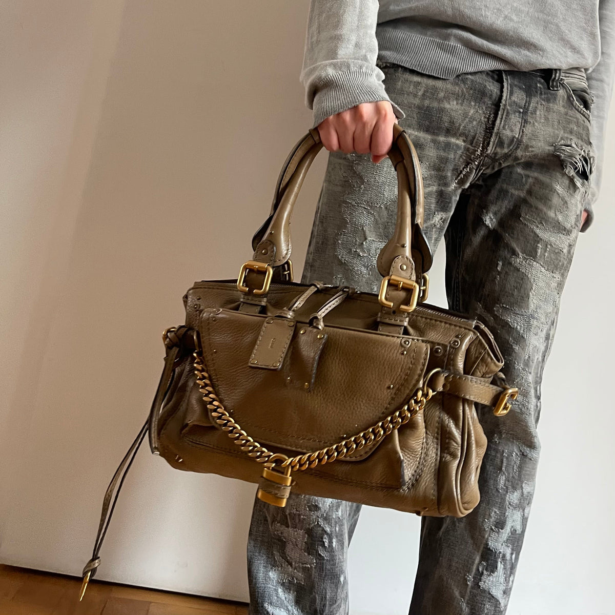 Chloé Paddington Zip Shoulder Bag