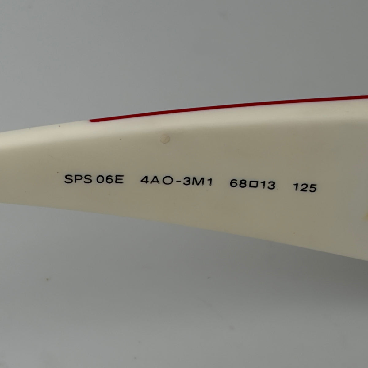 Prada SPS 06 White Sunglasses