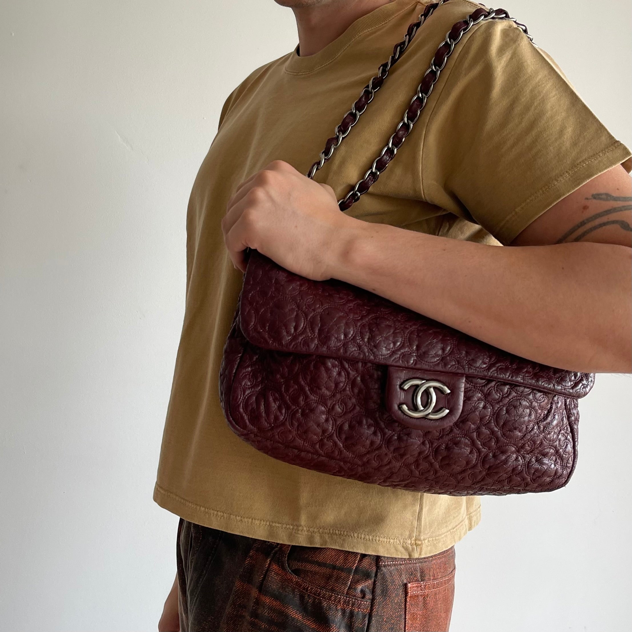 Chanel Moscow Burgundy Flap Bag