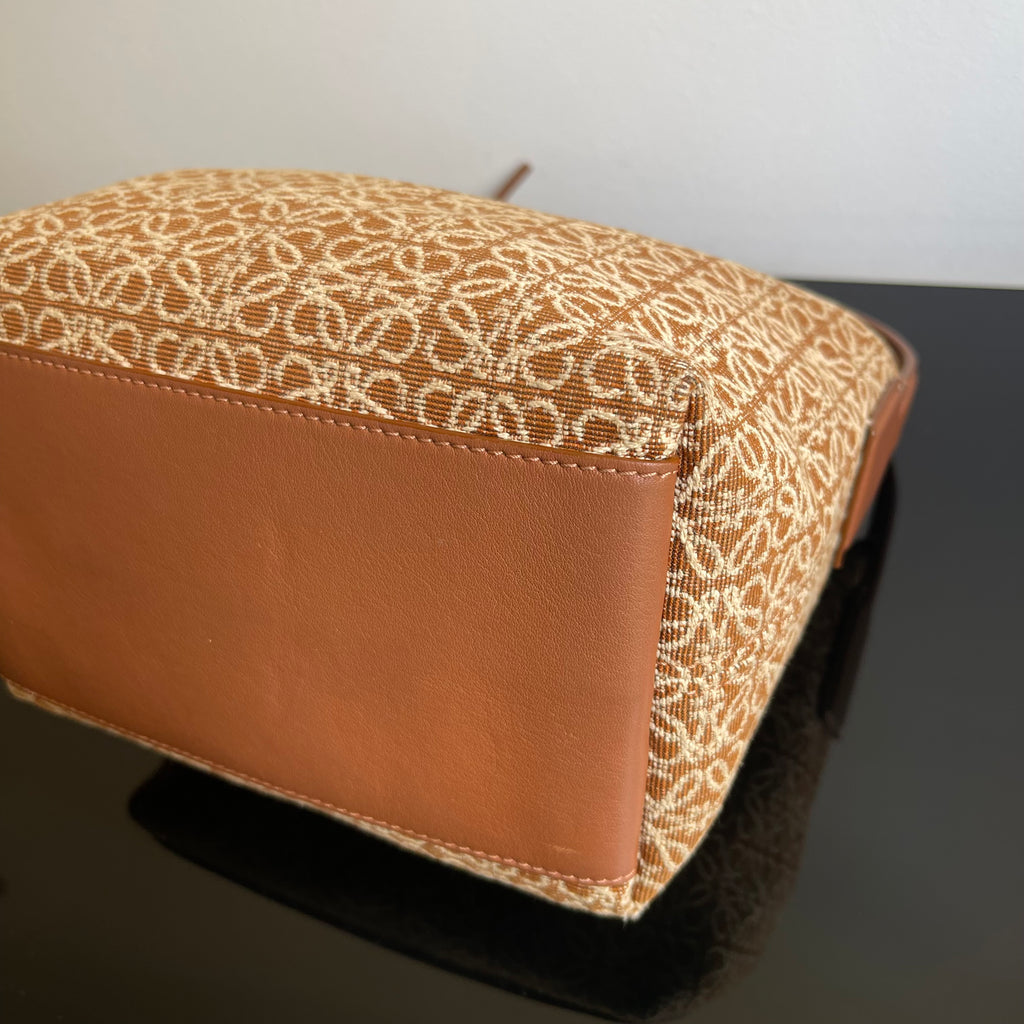 Loewe Cubi Anagram Jacquard Shoulder Bag