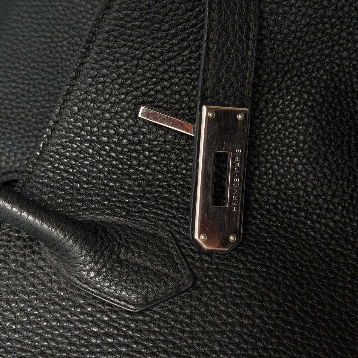 Hermès Birkin 40 Togo Noir Palladium Bag (2010)