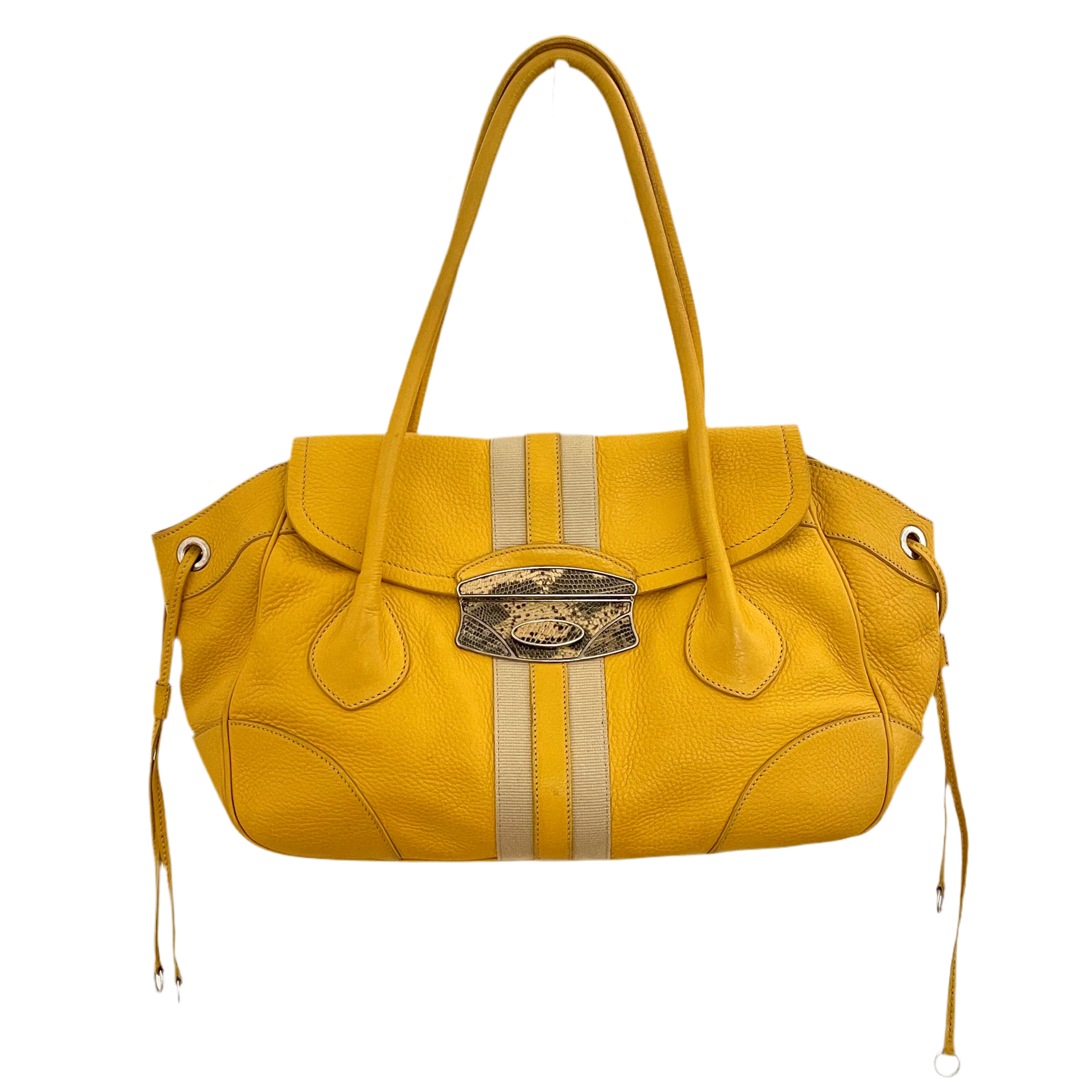 Prada Vitello Daino Leather Skipper Shoulder Bag