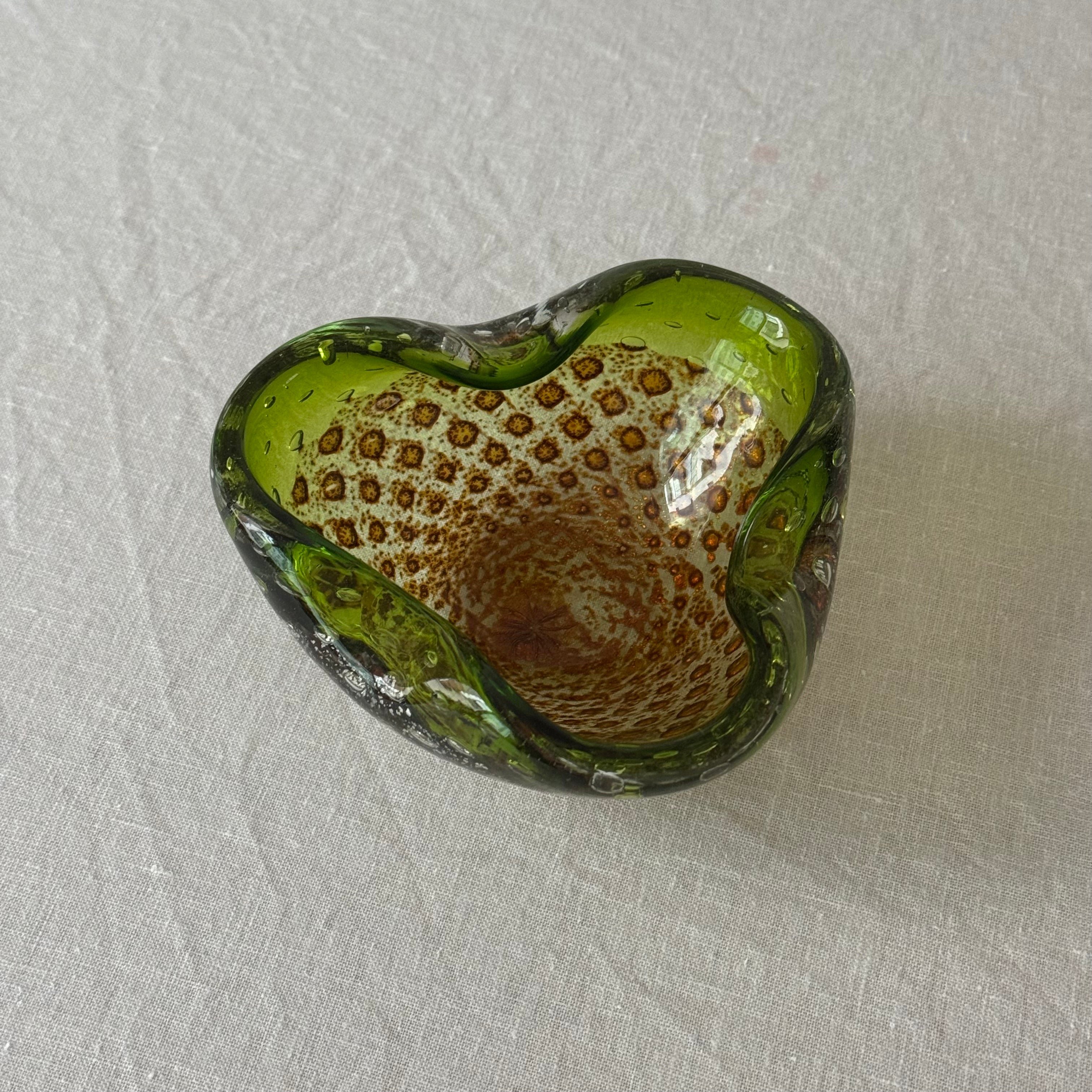 Cinzeiro Murano Verde