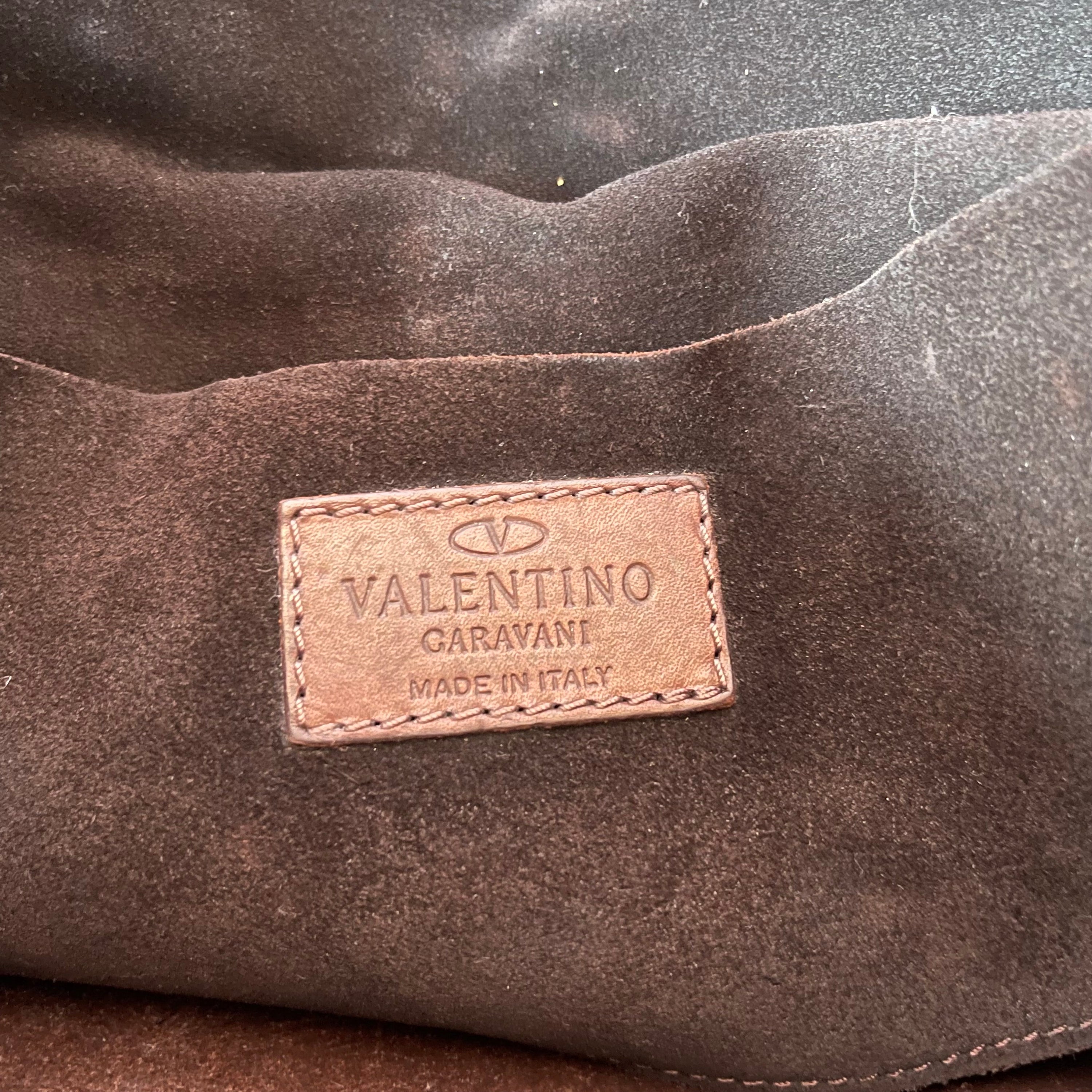 Valentino Garavani Vintage Brown Shoulder Bag