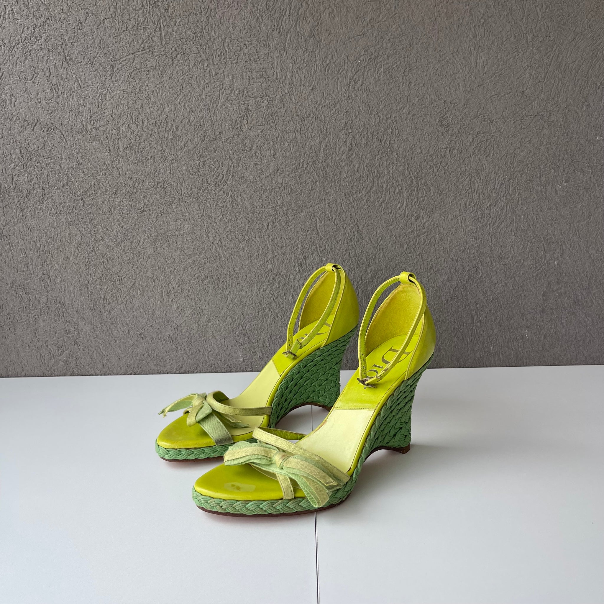 Christian Dior Green Shoes