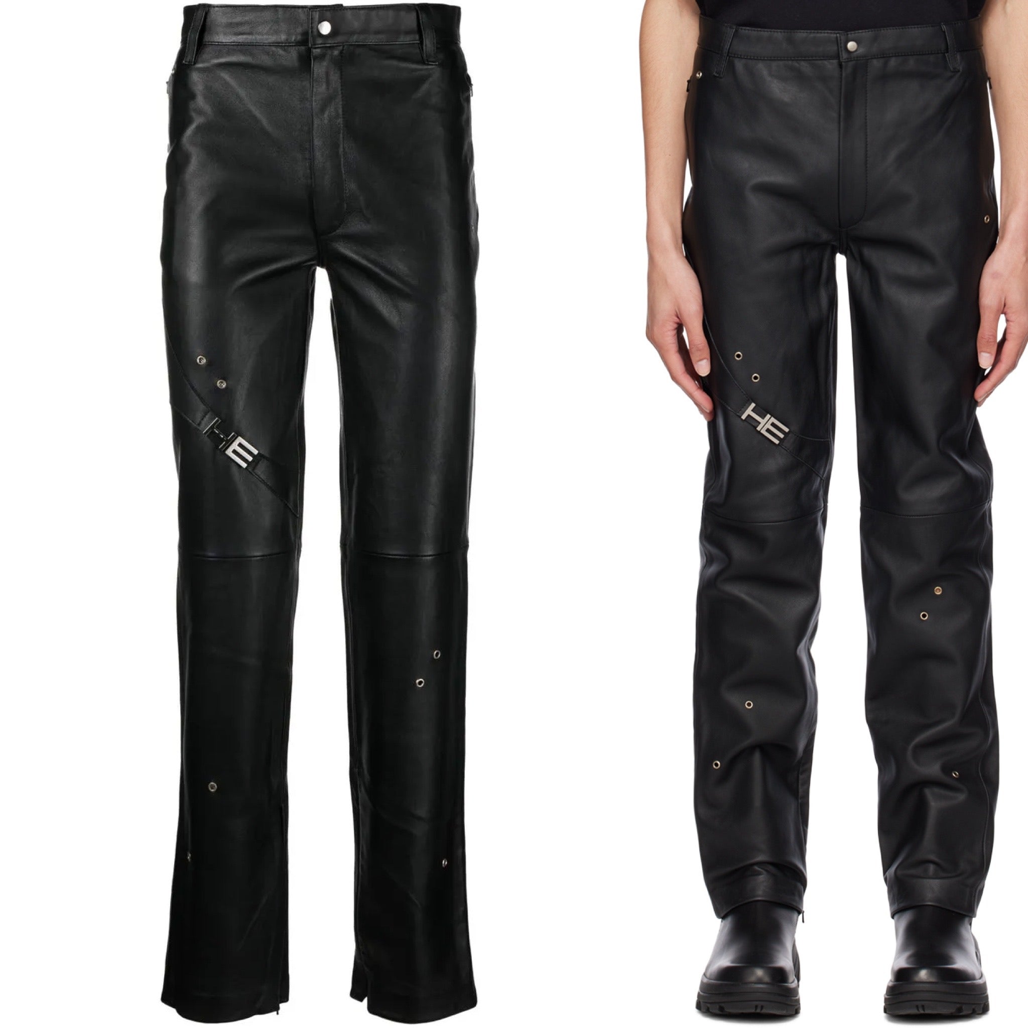 Heliot Emil Leather Pants