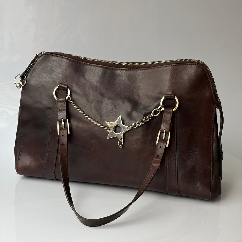 Christian Dior by John Galliano S/S 2004 "Hardcore Pierced" Shoulder Bag