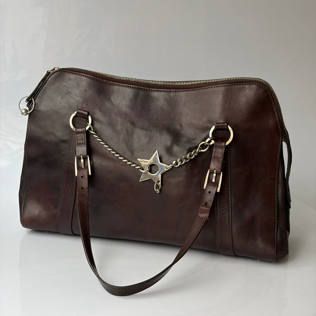 Christian Dior by John Galliano S/S 2004 "Hardcore Pierced" Shoulder Bag