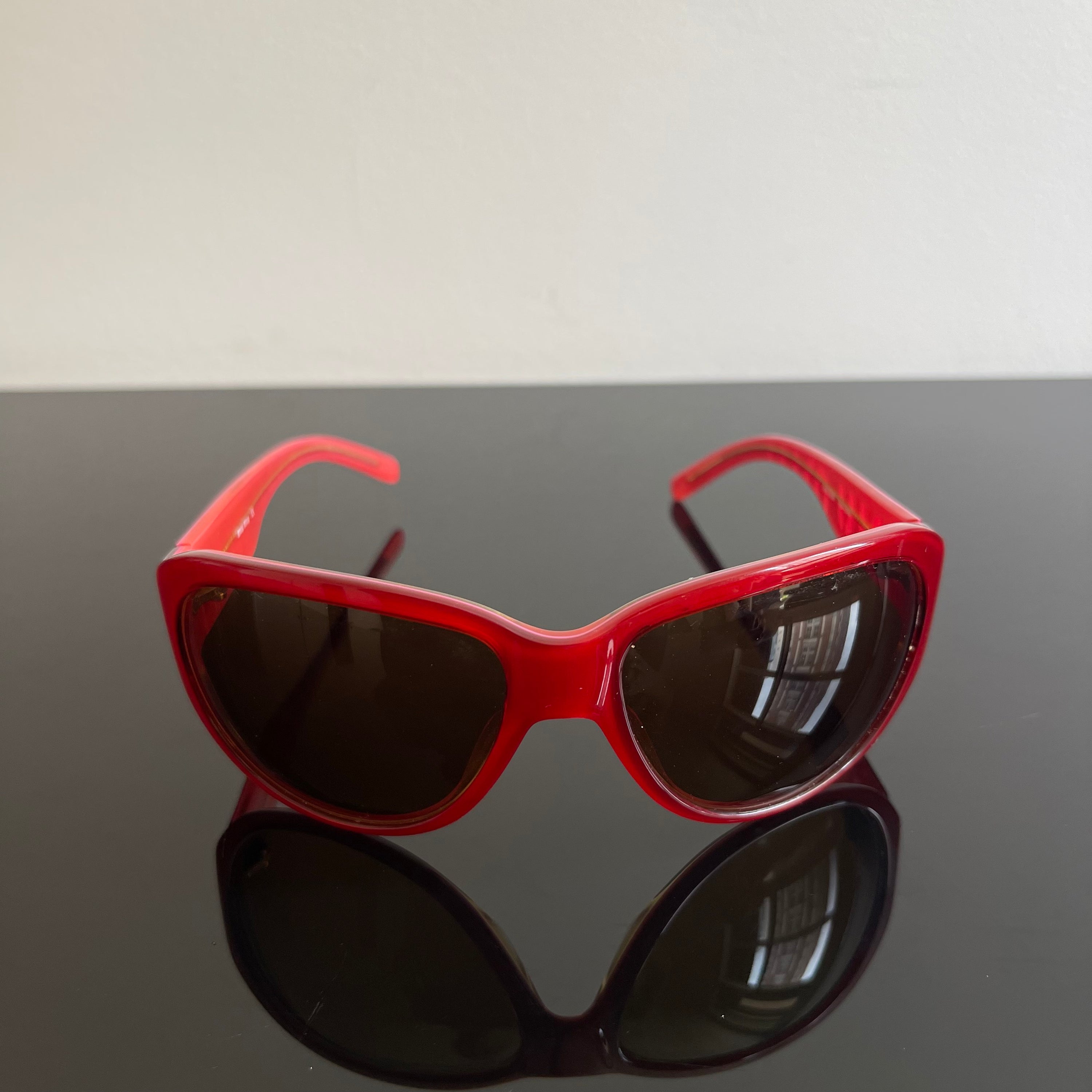 Miu Miu SMU06F Red Sunglasses