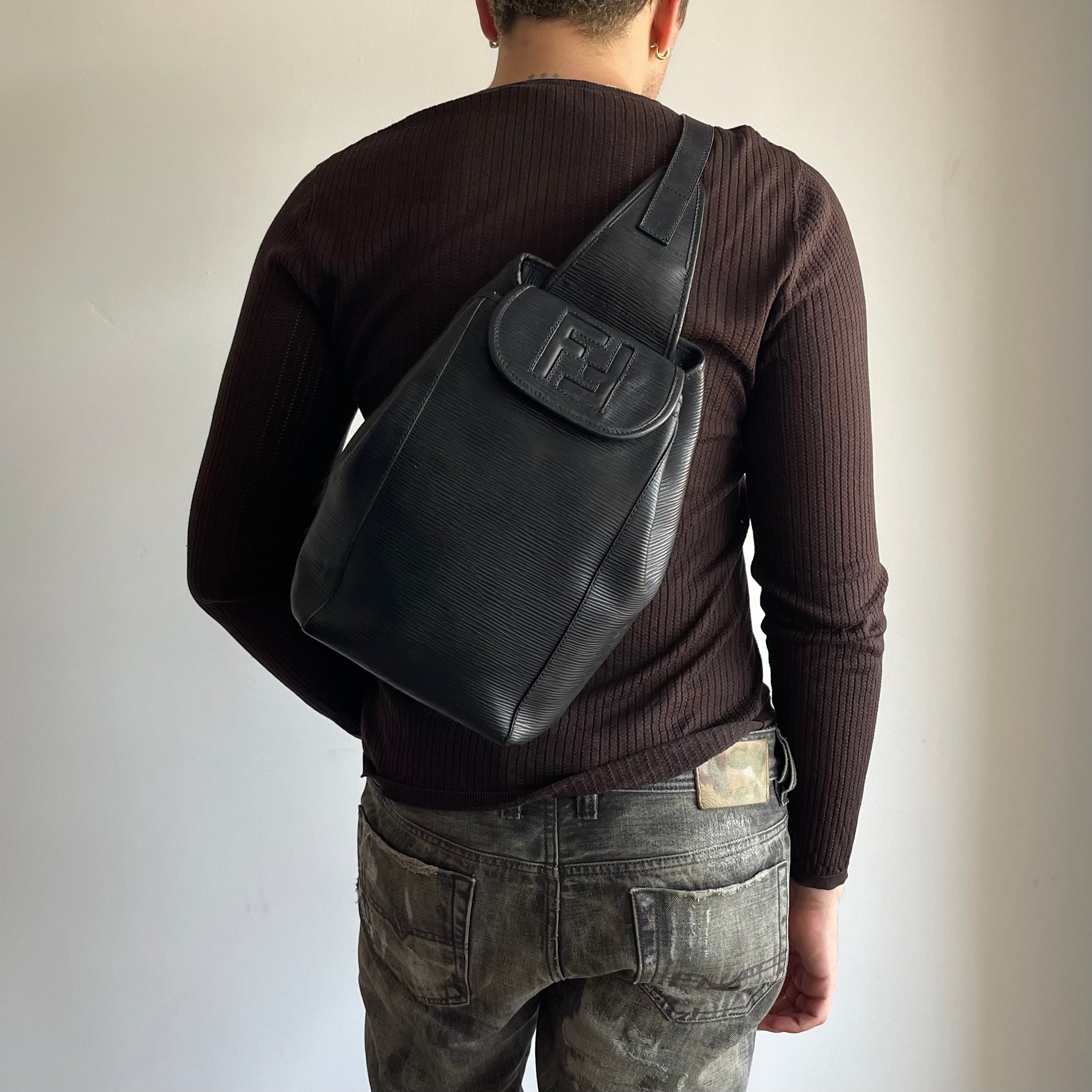 Fendi Epi Leather Backpack