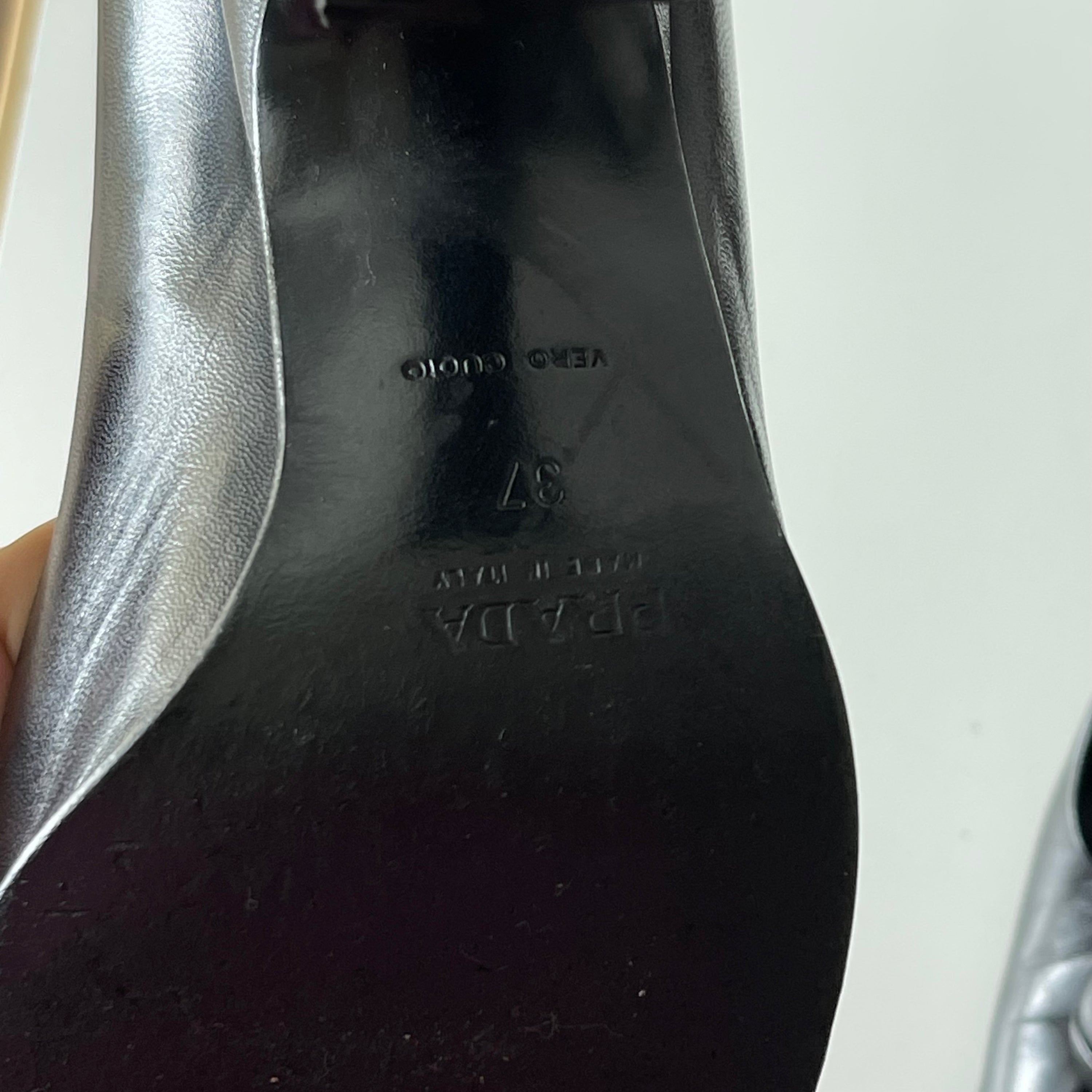Prada Leather Vintage Heels
