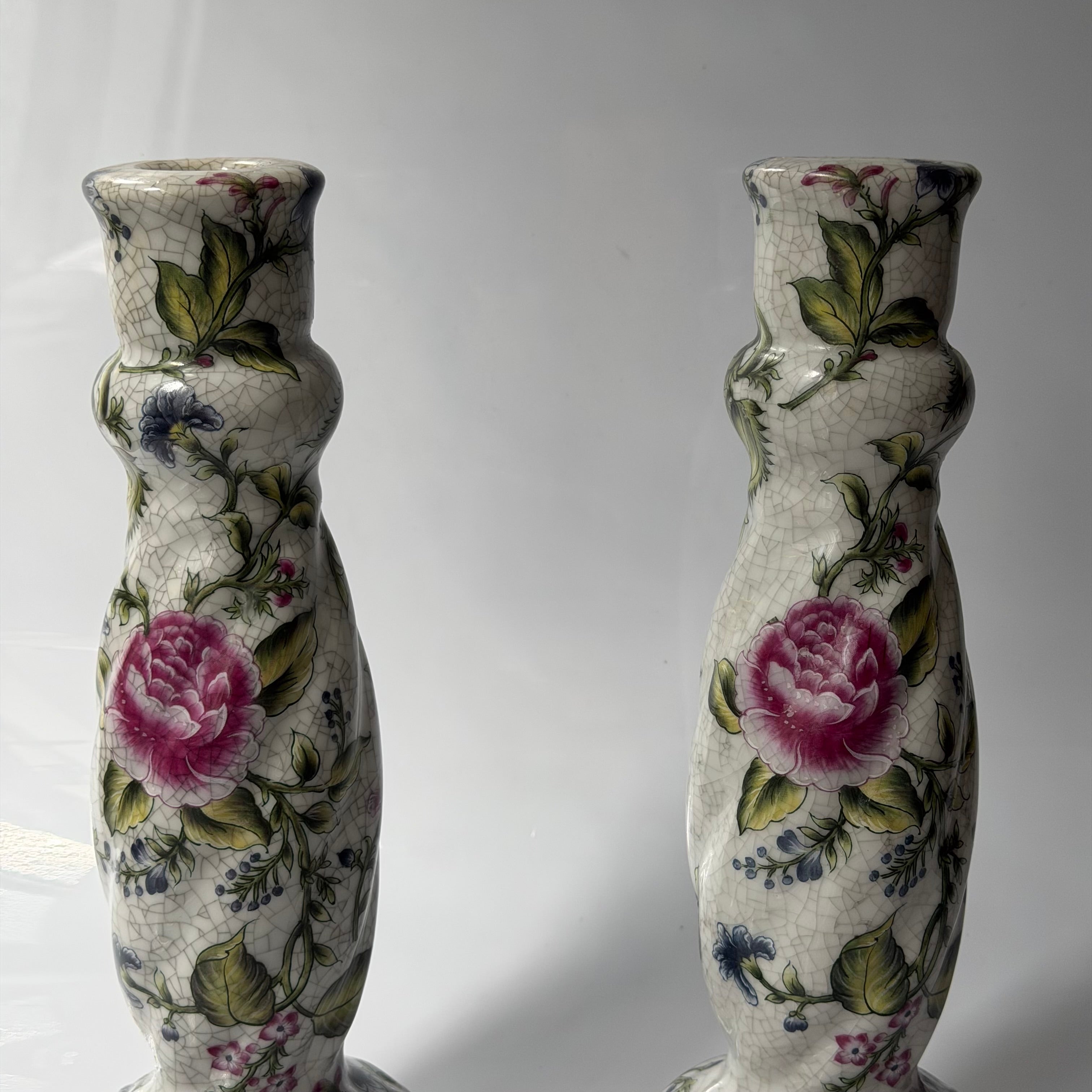 Floral Candle Sticks
