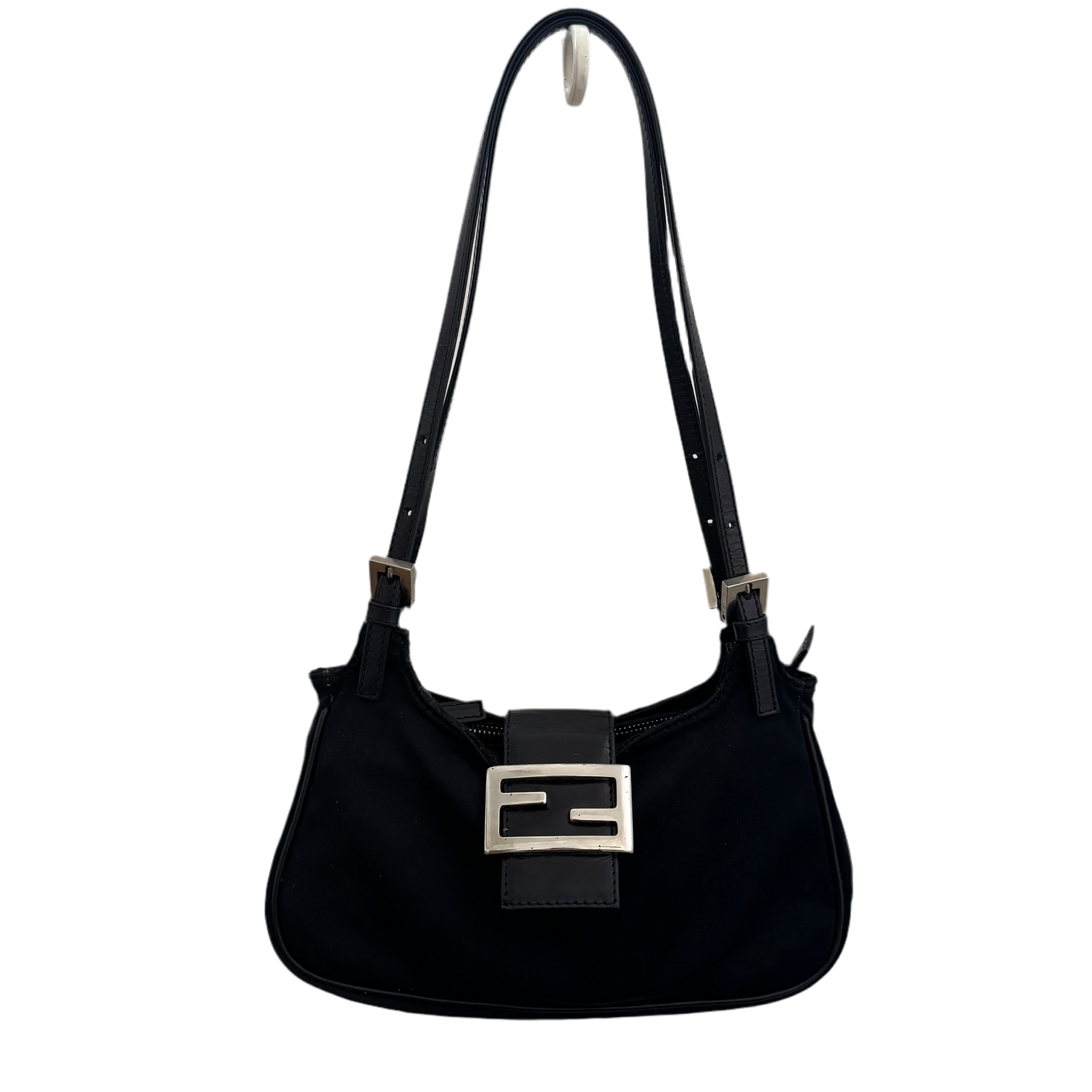 Fendi Shoulder Baguette Cloth Bag