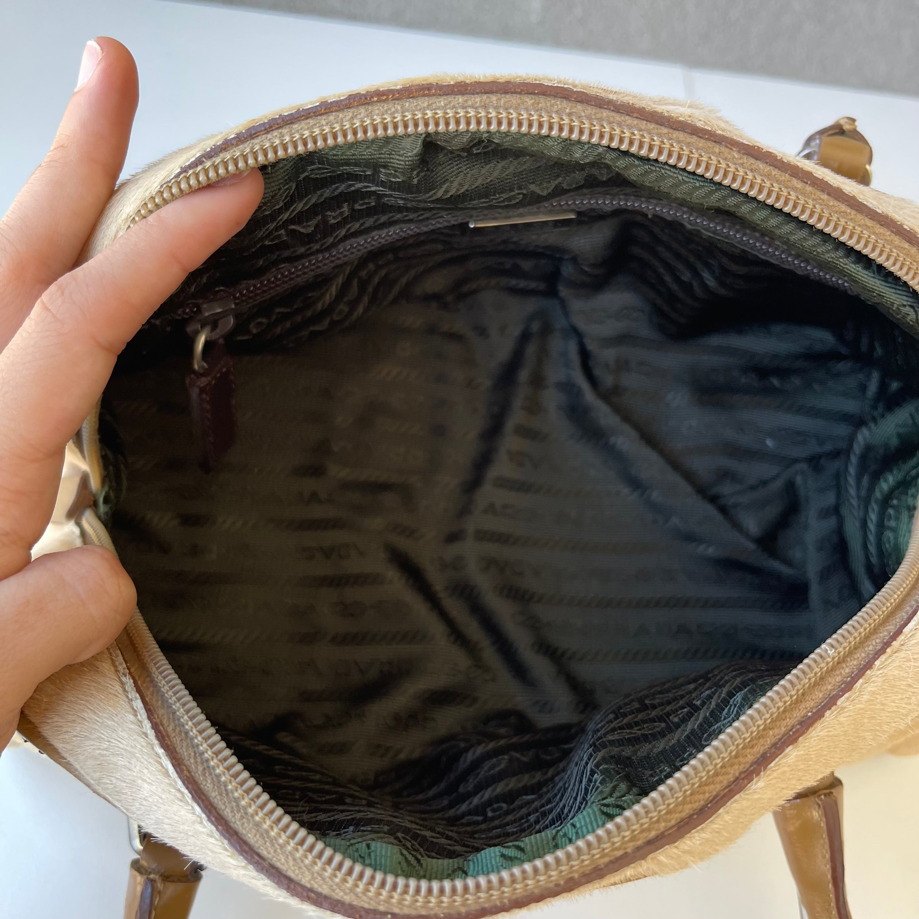 Prada Pony Hair Bag