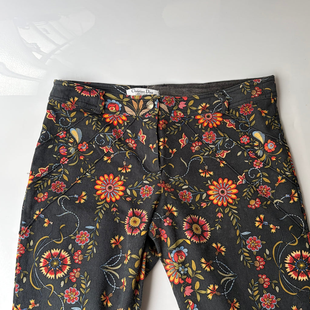 Christian Dior by John Galliano F/W 2002 “Un voyage au Pérou” Bootcut Pants