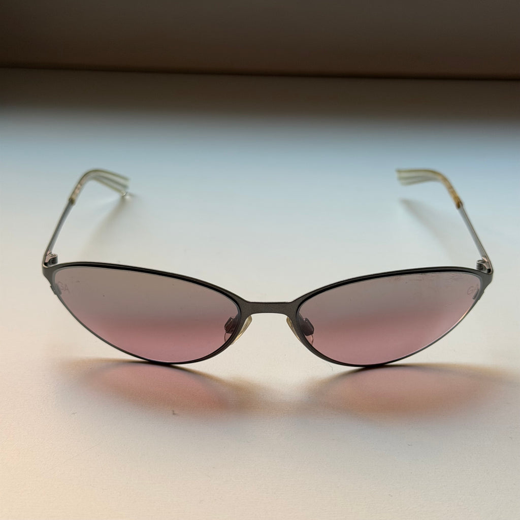 Giorgio Armani 90s Pink Sunglasses