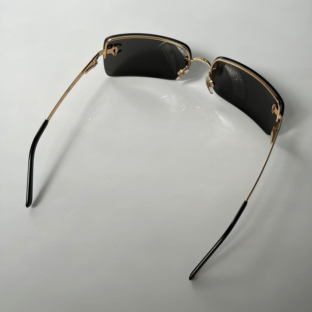 Chanel 4104 Strass Golden Sunglasses
