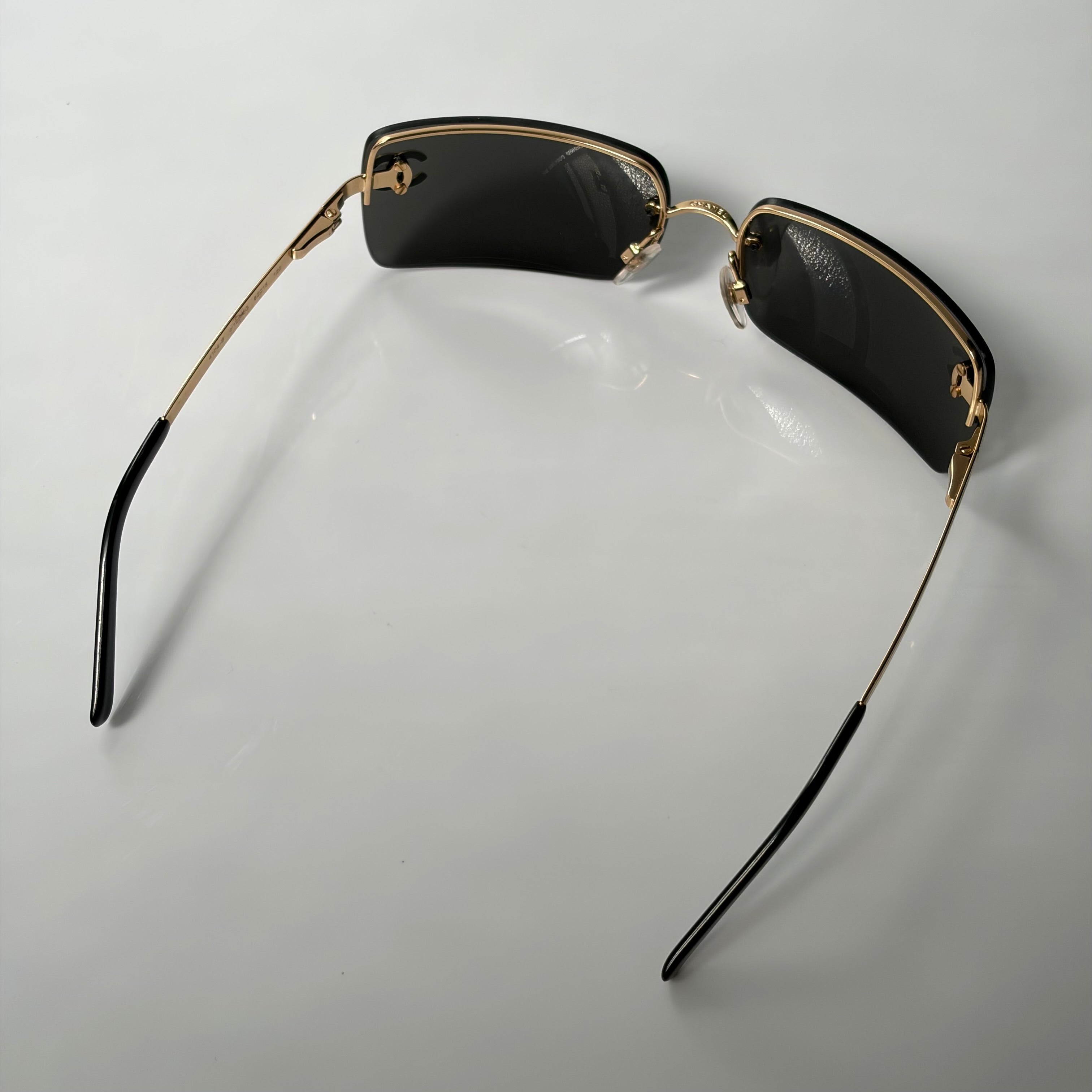 Chanel 4104 Strass Golden Sunglasses