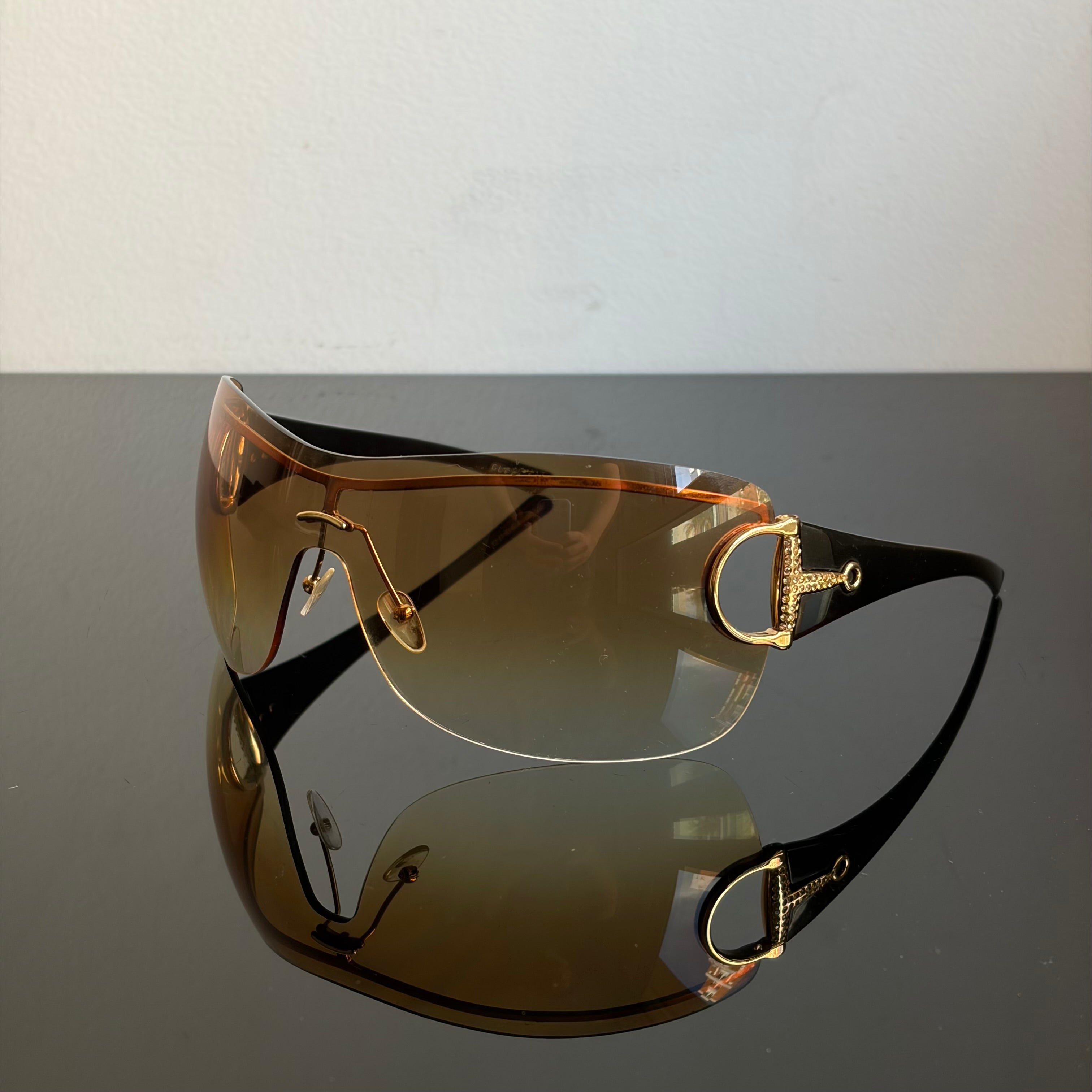 Gucci 2711 Horsebit Strass Sunglasses