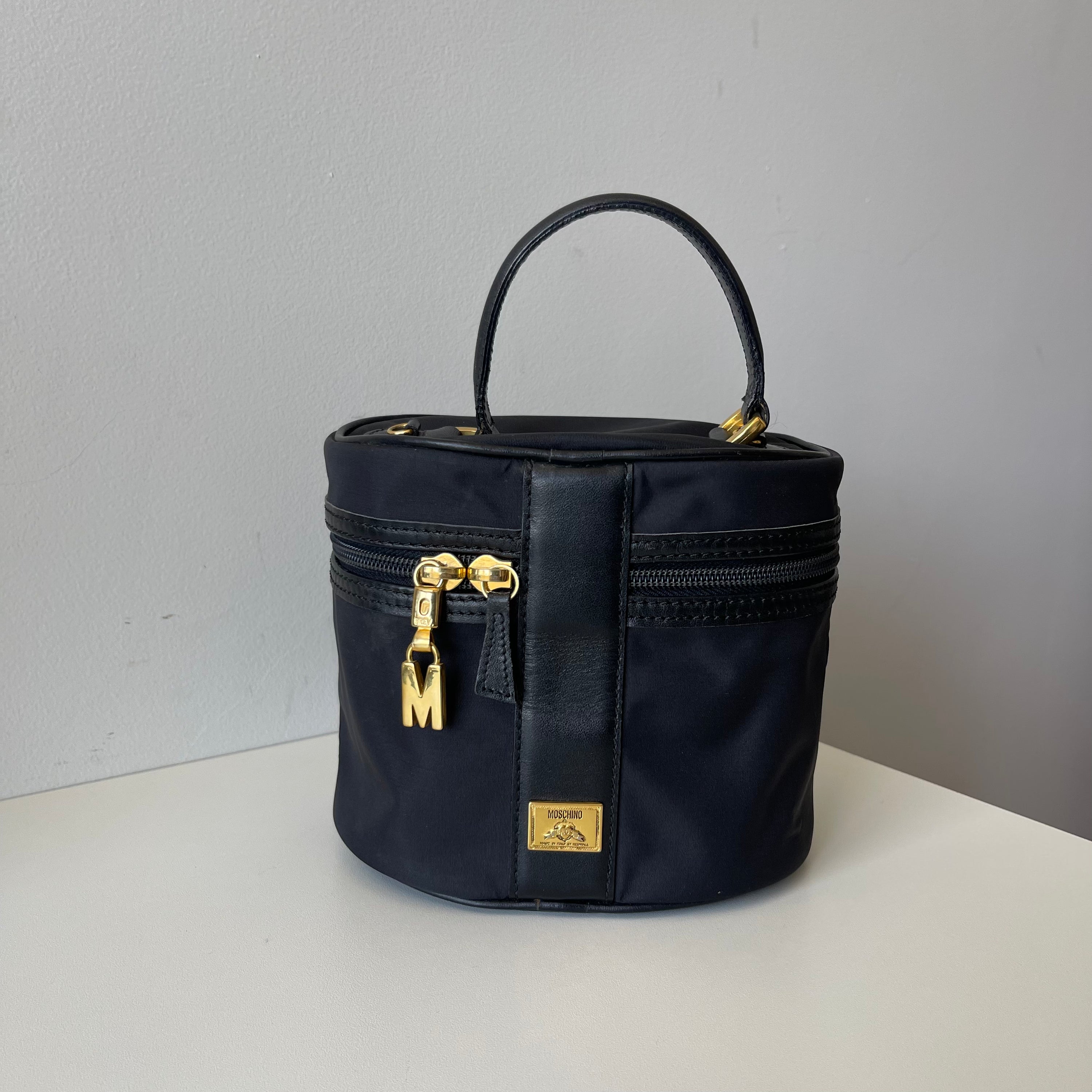 Moschino Nylon Hand Bag