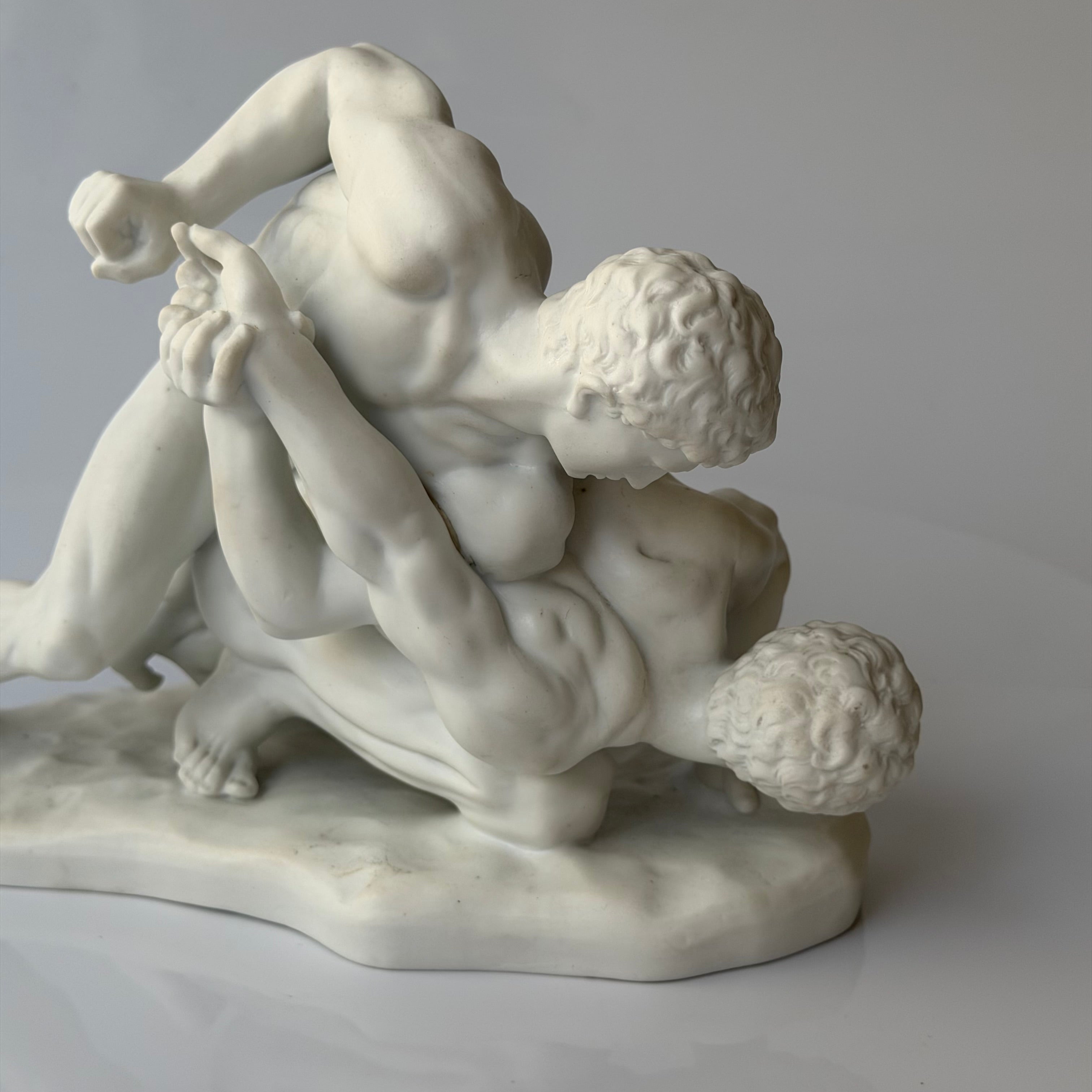 Escultura “The Wrestlers”