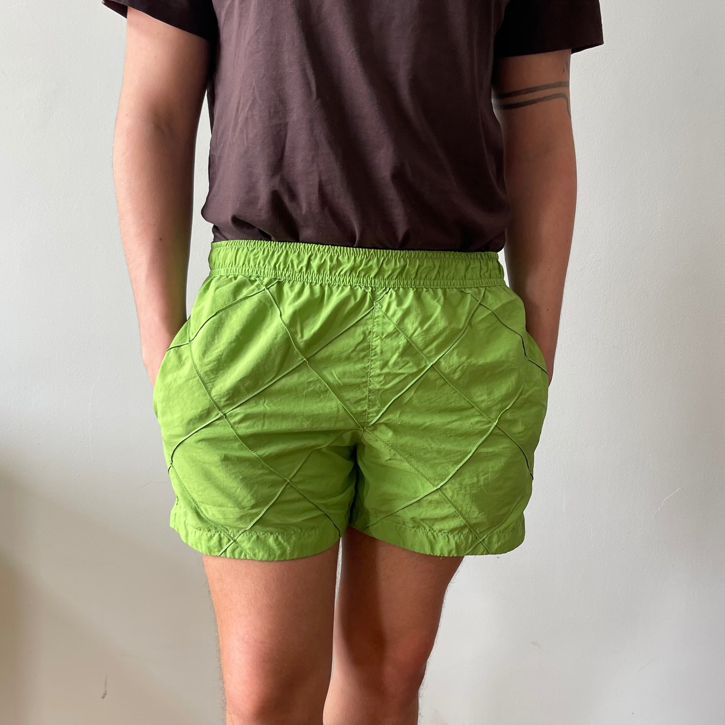 Bottega Veneta Green Shorts