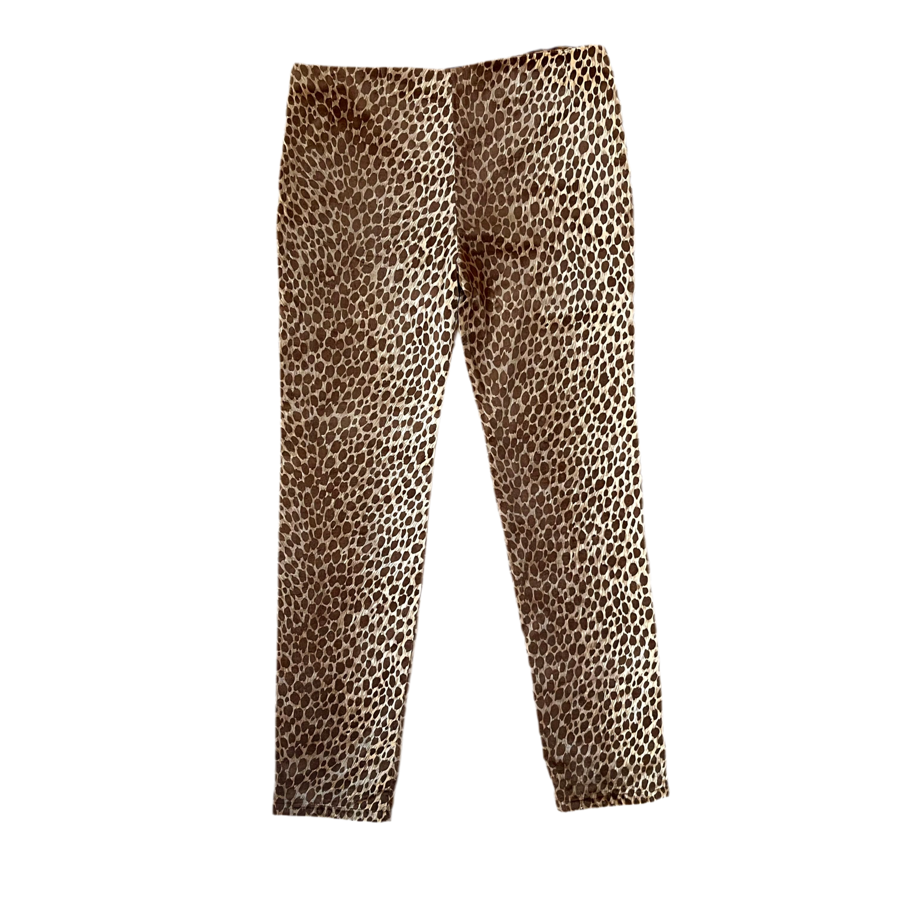 Dolce & Gabbana Animal Print Pants