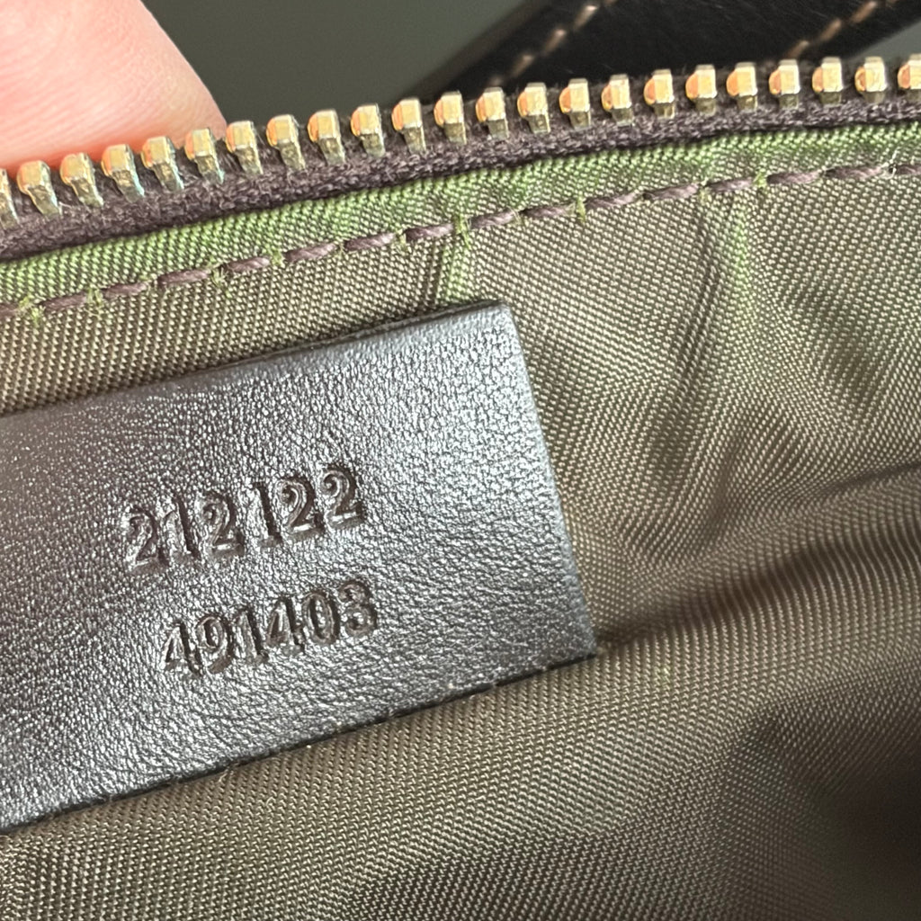 Gucci Monogram Pochette Bag