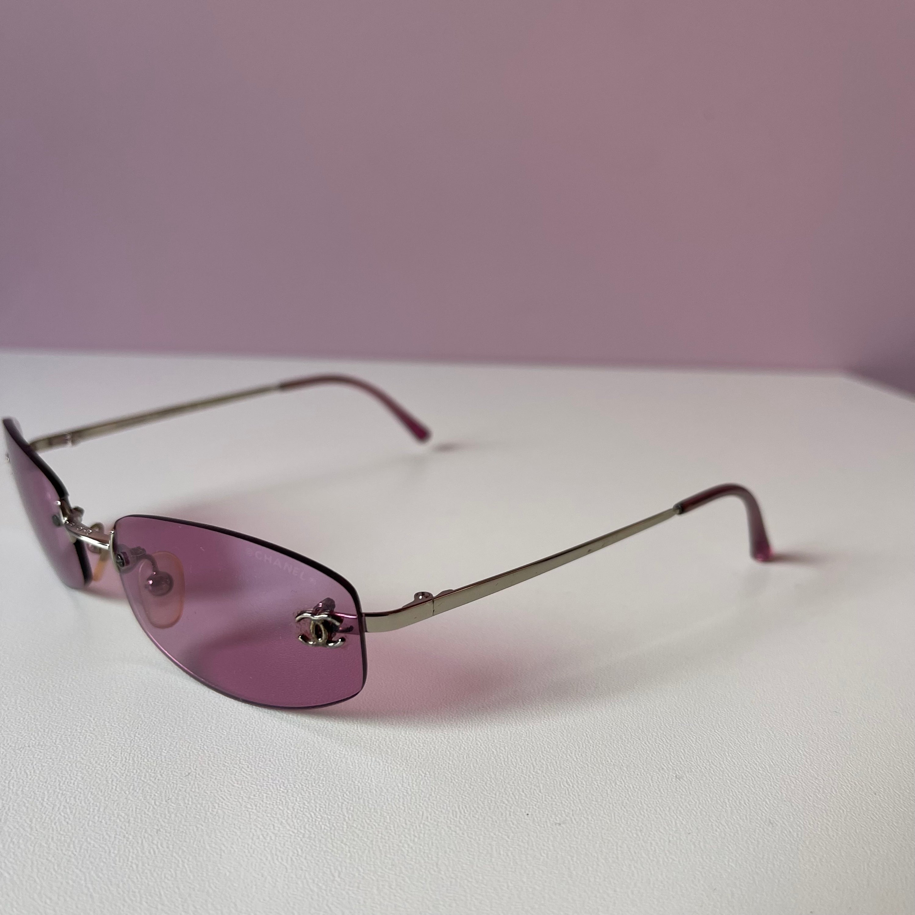 Chanel Transparent Pink 4002 Sunglasses