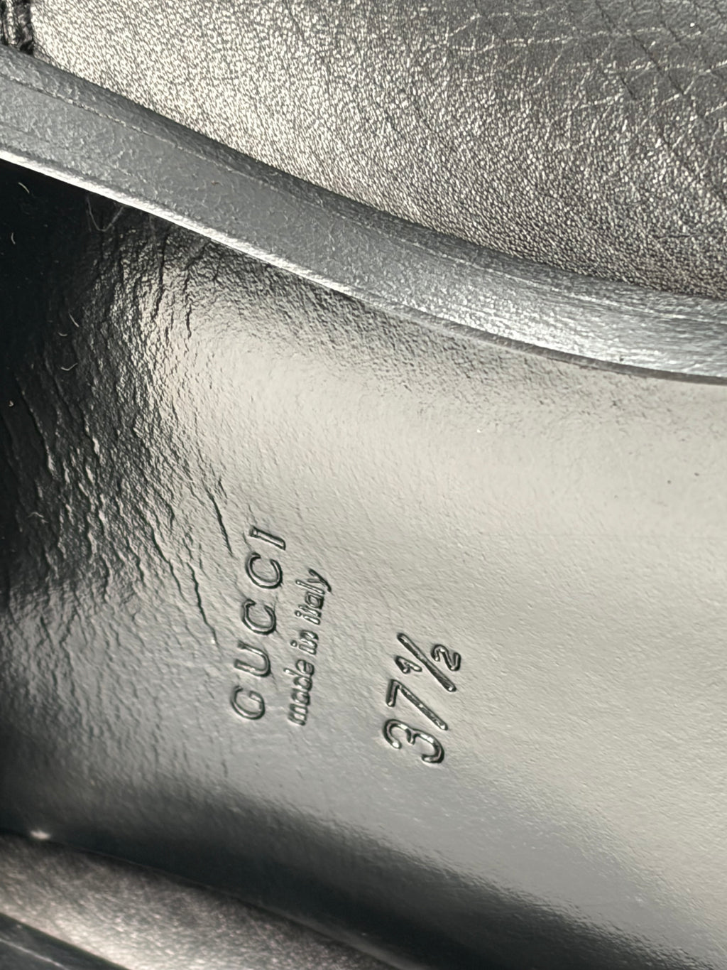 Gucci Soho Black Leather Boots