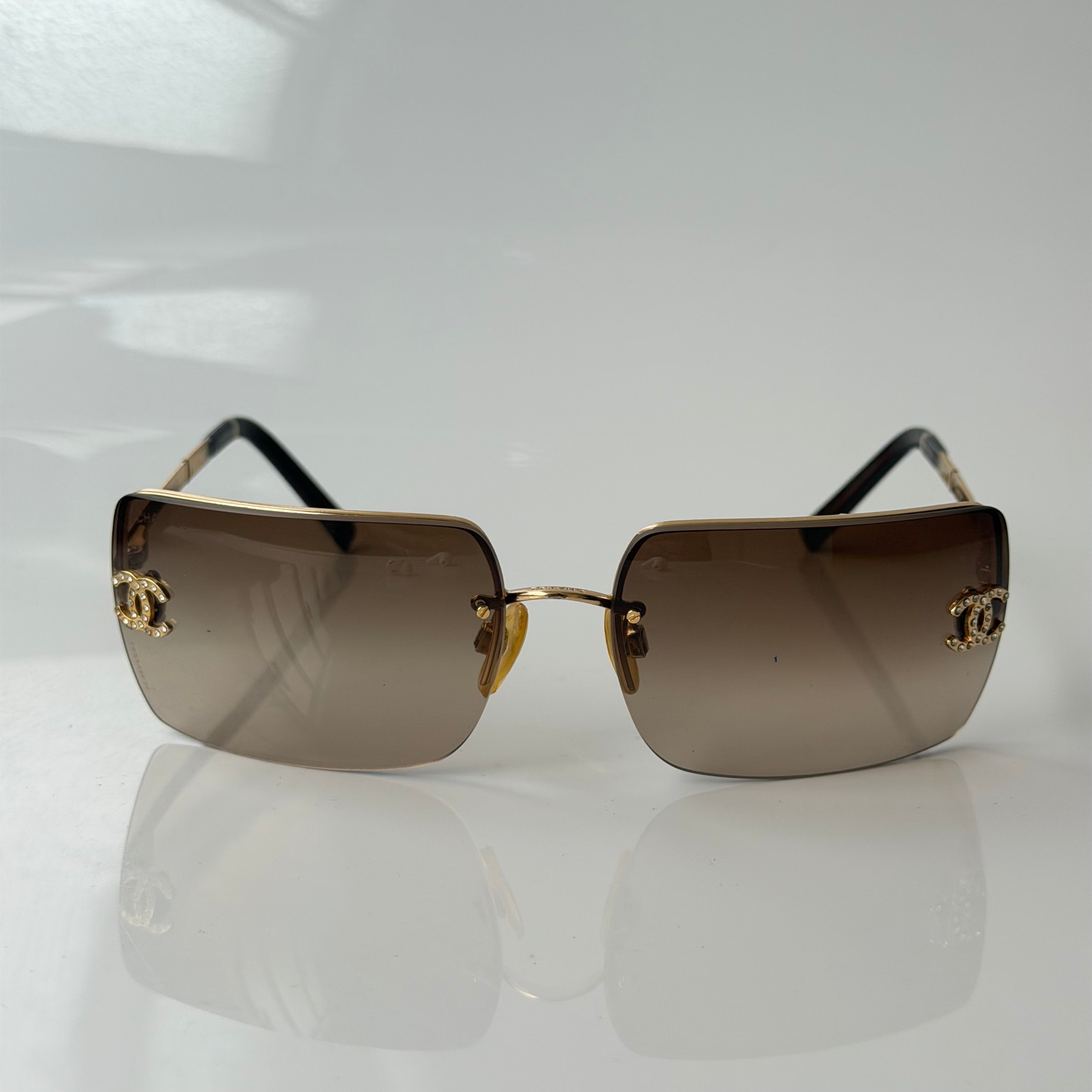 Chanel 4092-B Crystal Sunglasses