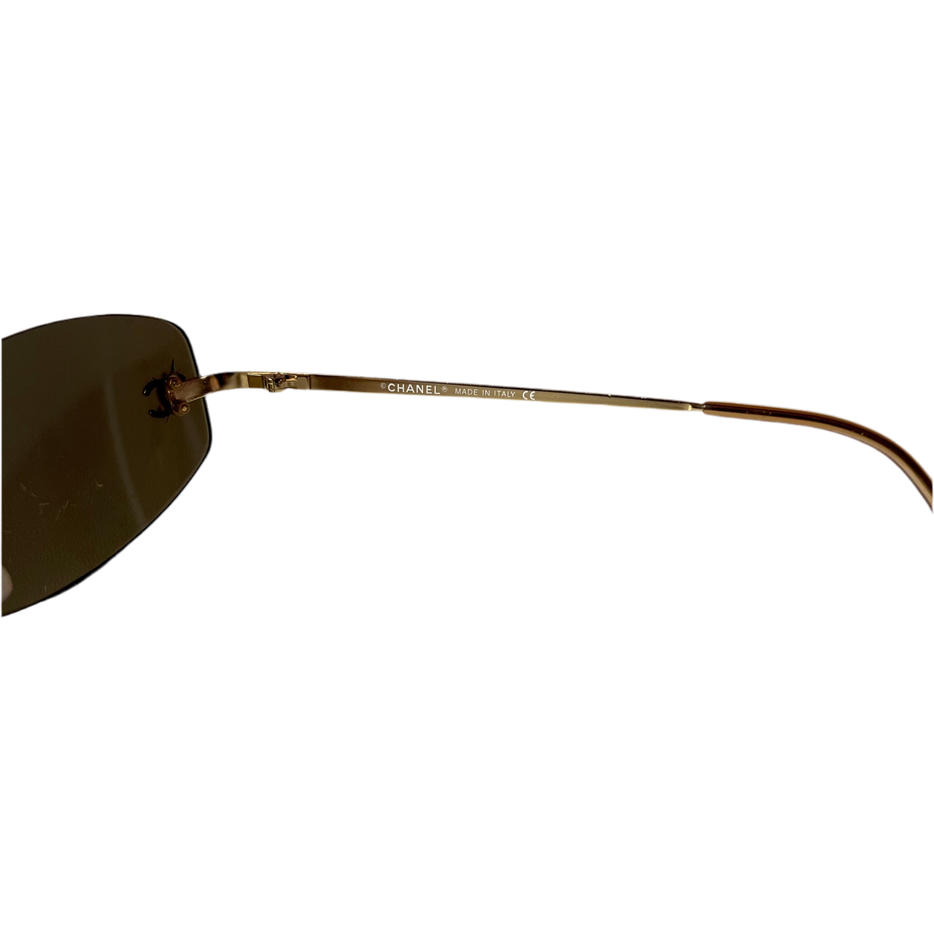 Chanel 4002 Golden Sunglasses