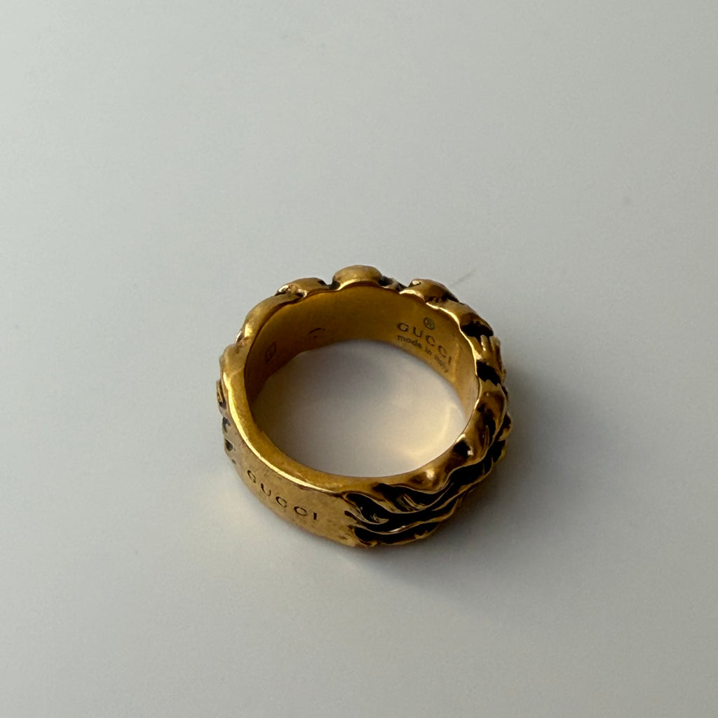 Gucci Lion Mane Ring