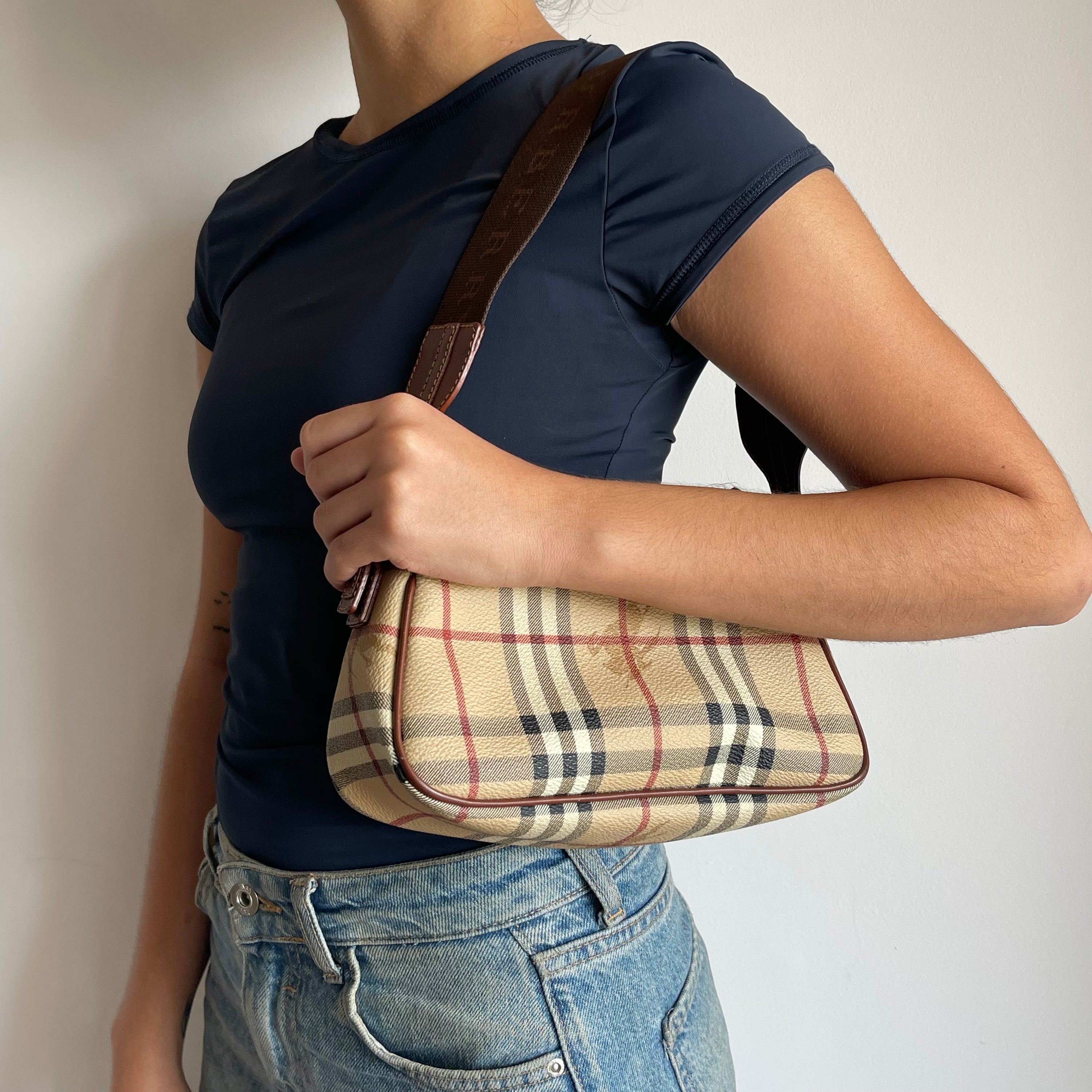 Burberry Check Pochette