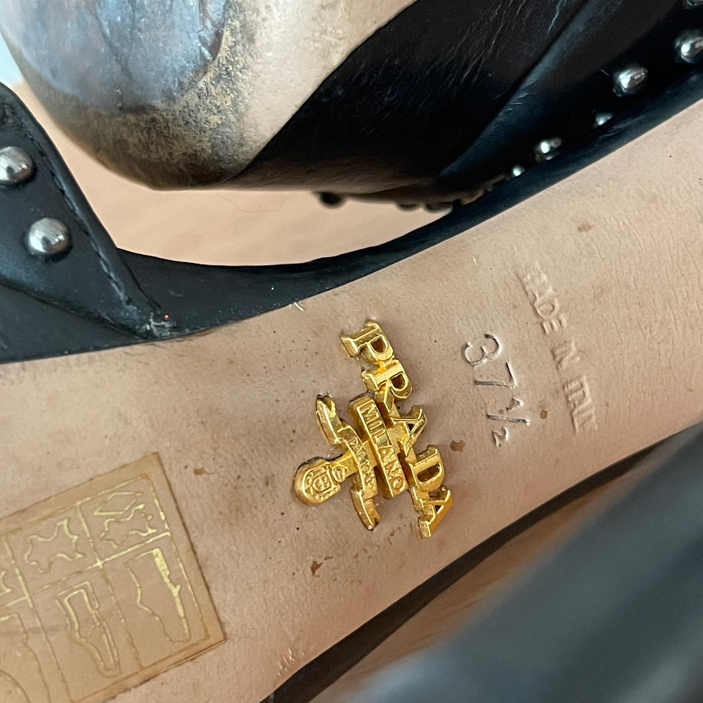 Prada 2000’s Studded Heels